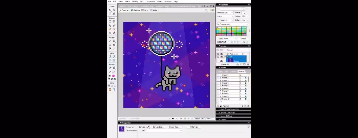Disco Nyan Balloon WIP
