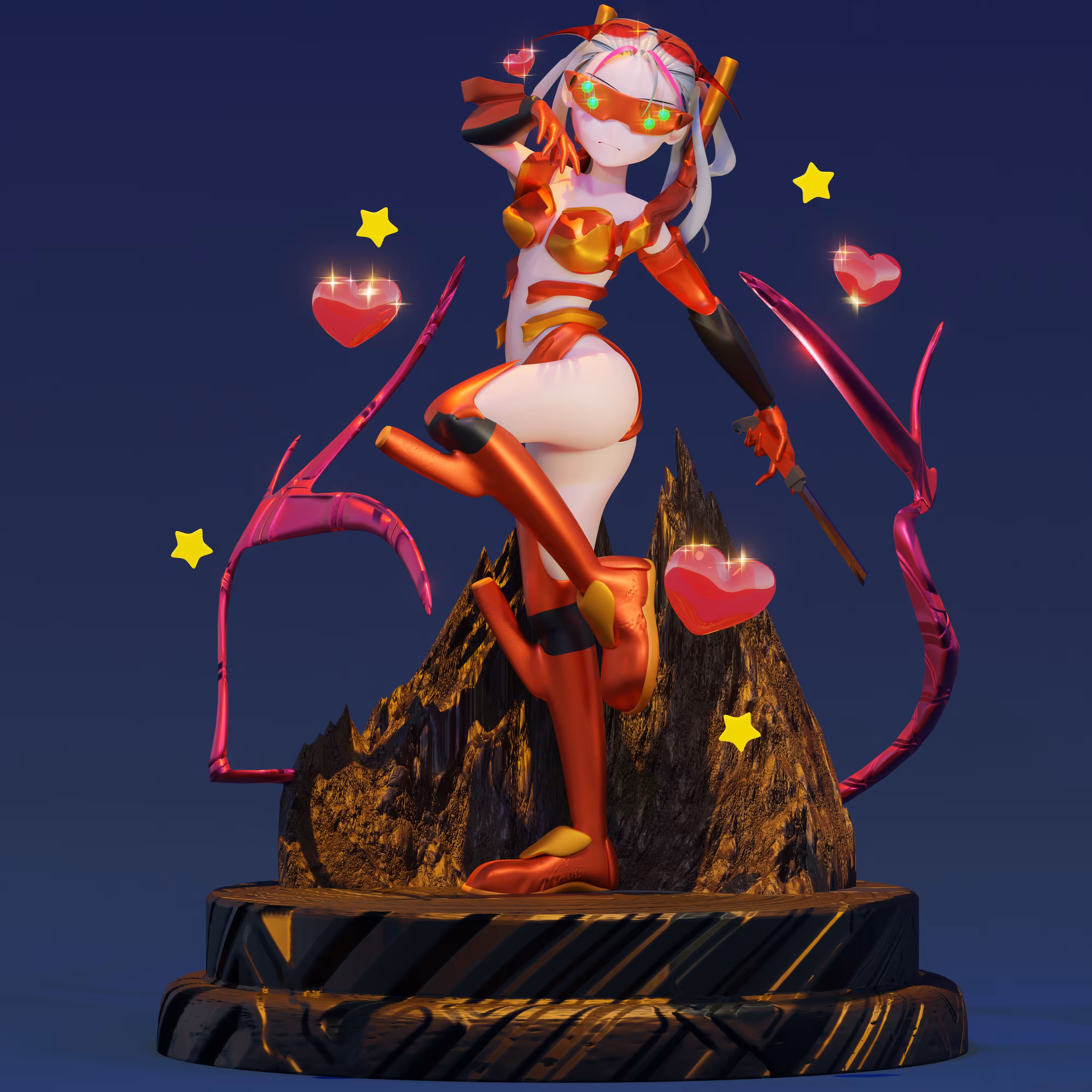 「美しいゴキブリ」 Utsukushī gokiburi as Nigōki (EVA 02)