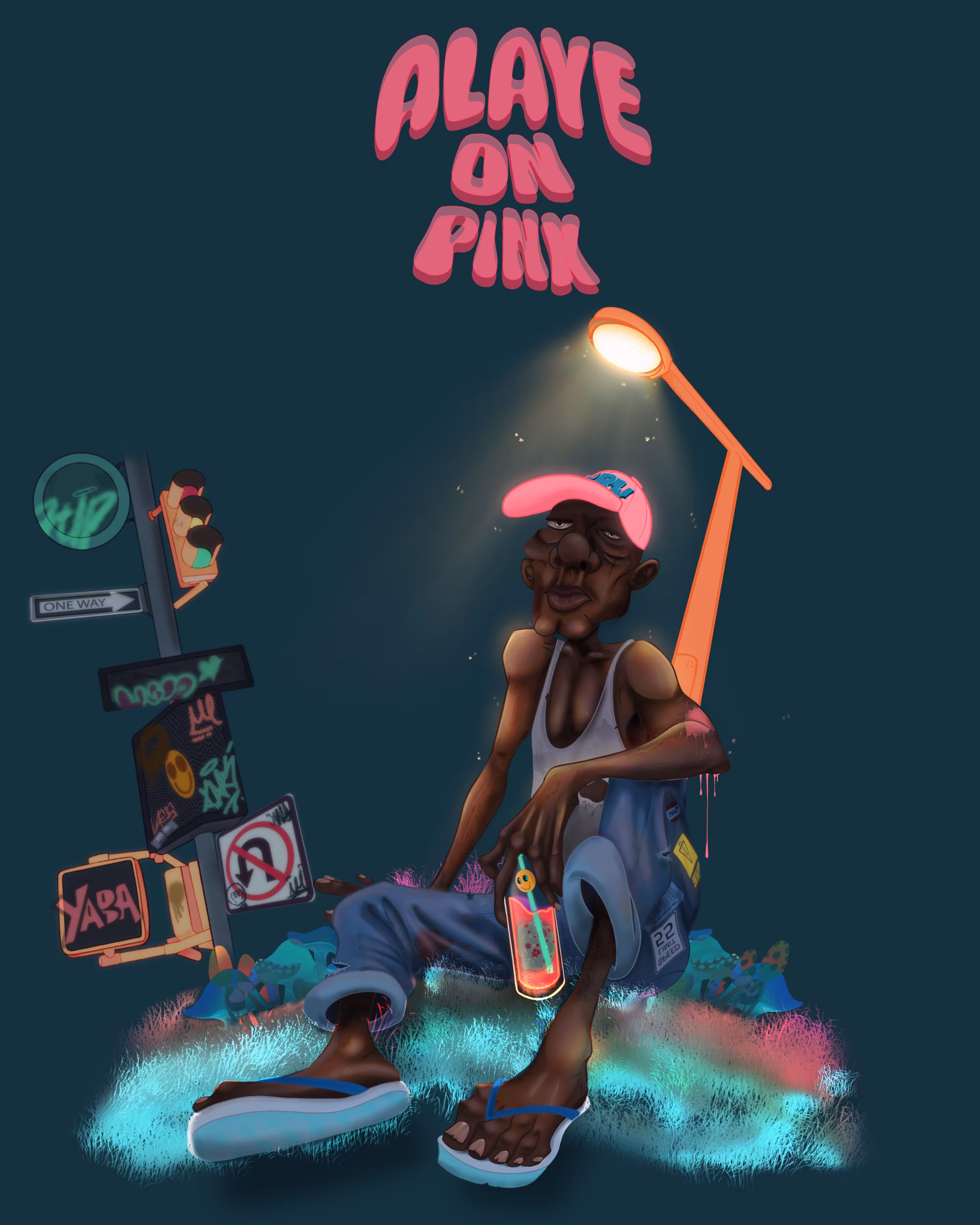 Alaye on Pink 2