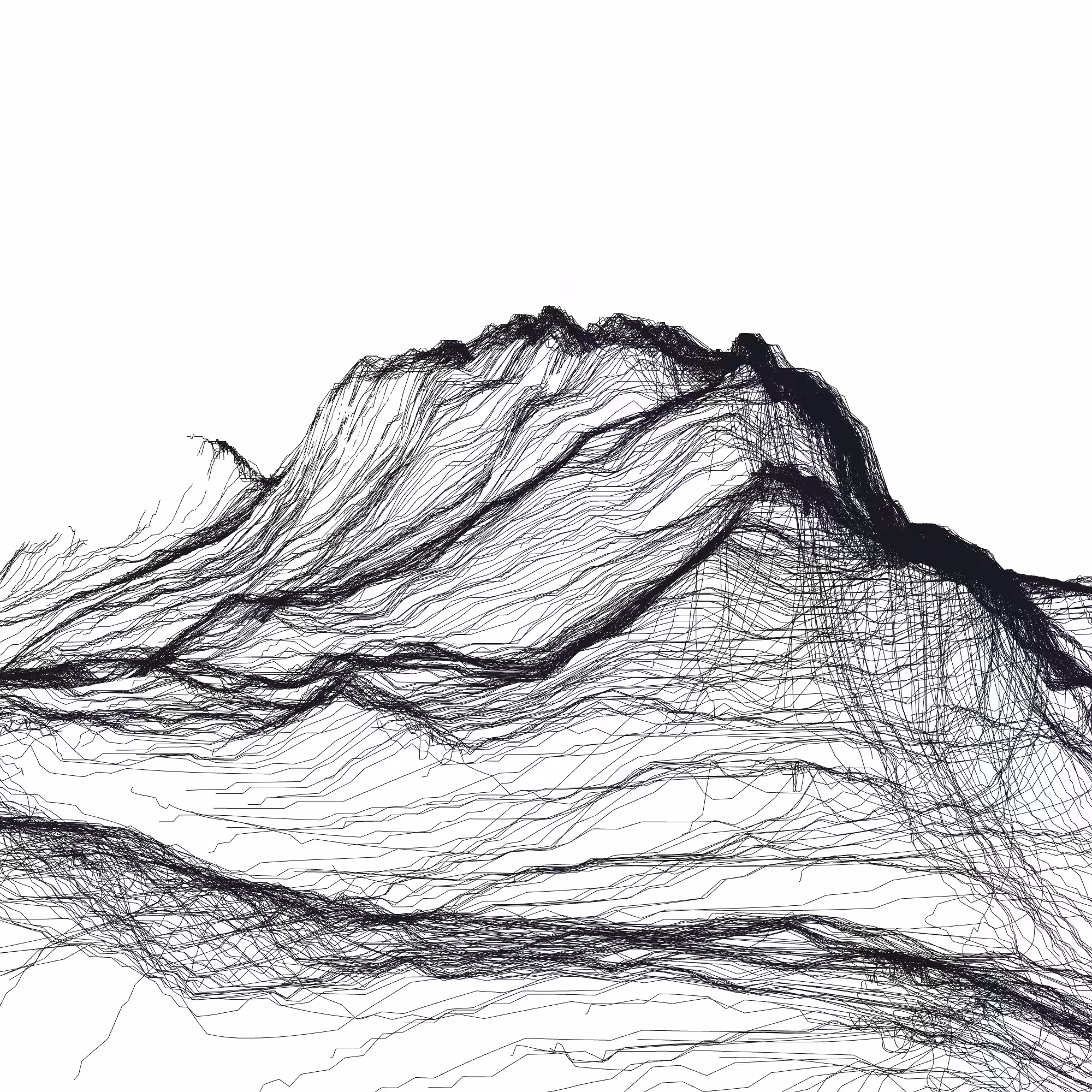 Ridge Scribbles #110