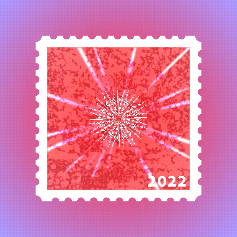Snowflake stamp #13