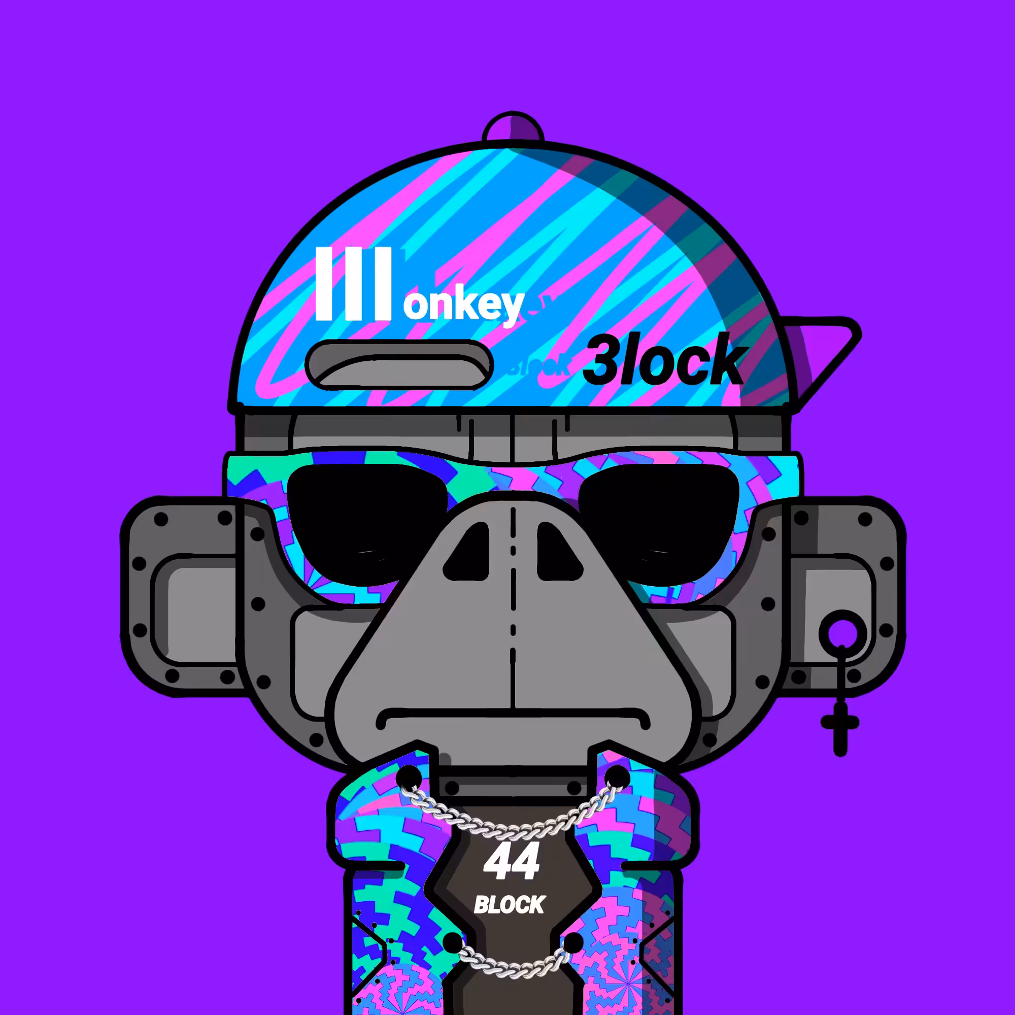 The monkey Block: monkey block #044