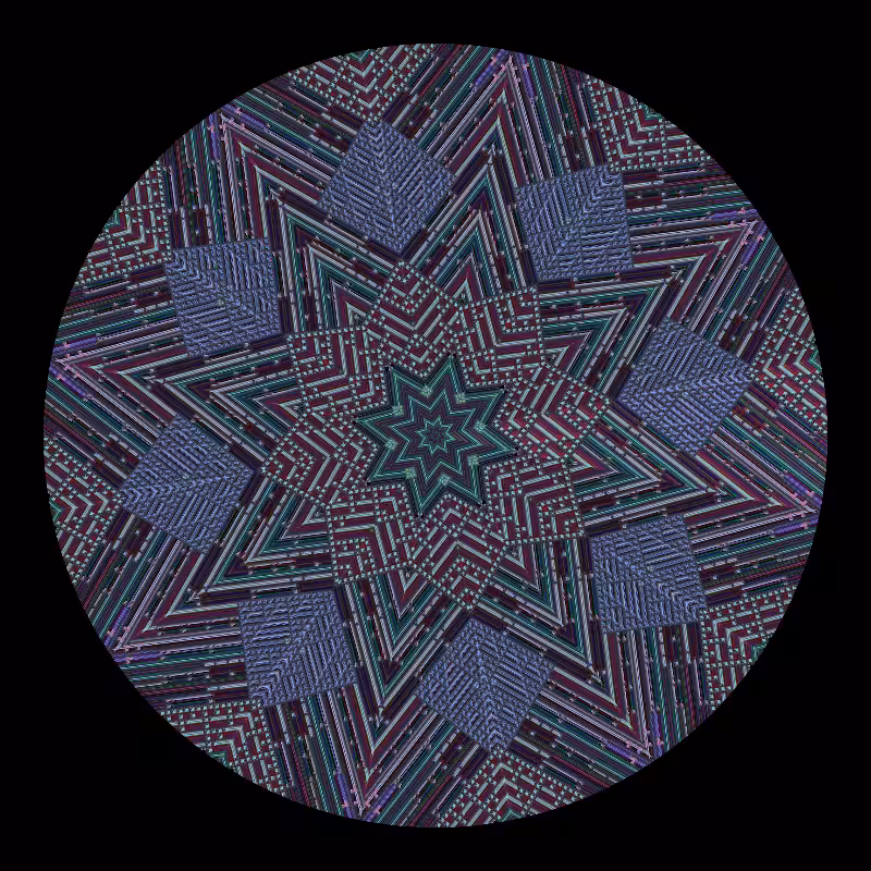 Binary kaleidoscope #133