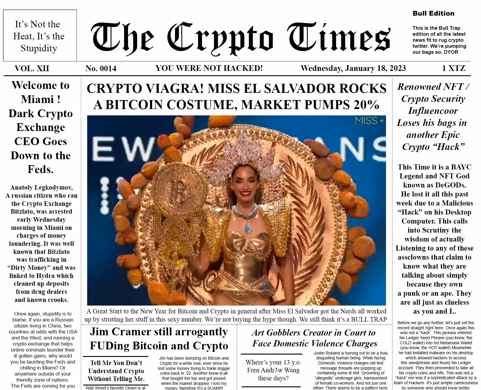 The Crypto Times 0014 - It's a Bull Trap!
