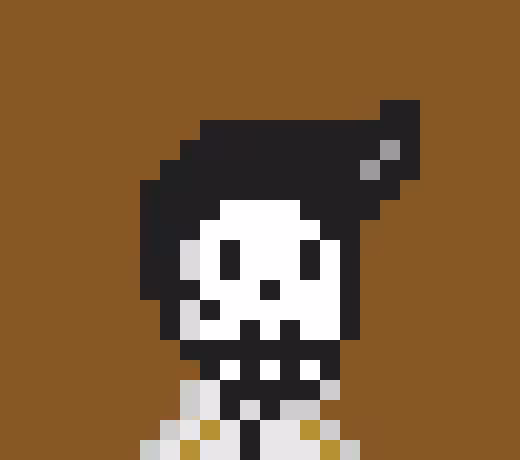 TezSkulls #47 - Elvis Skull