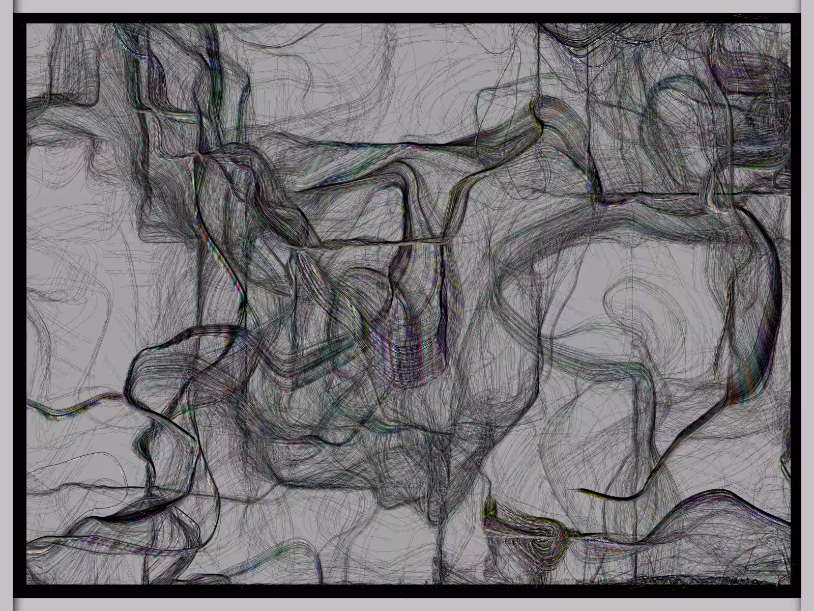 Web of Lines #10