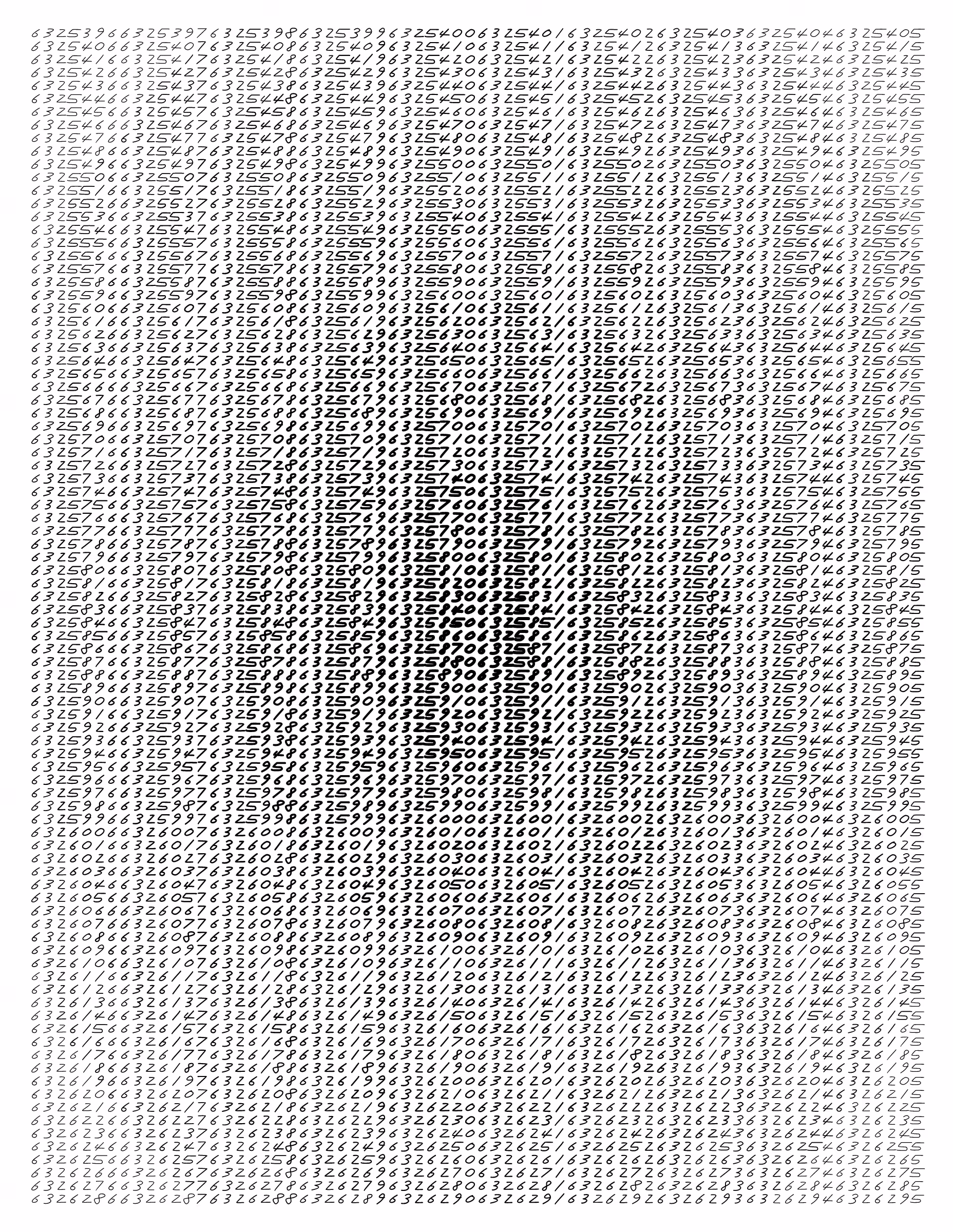 Endless (5,607,250 to Infinity) #2456