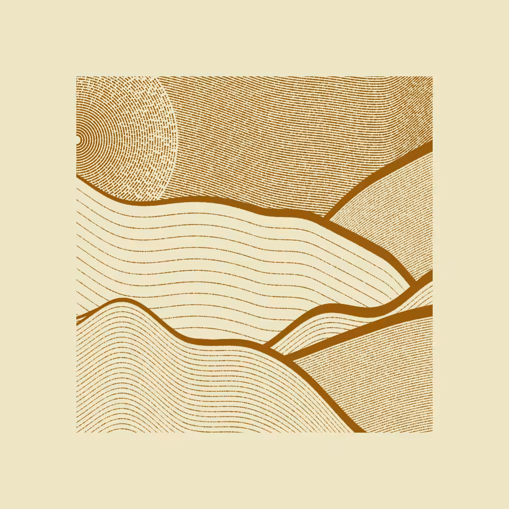 One color sketch #85