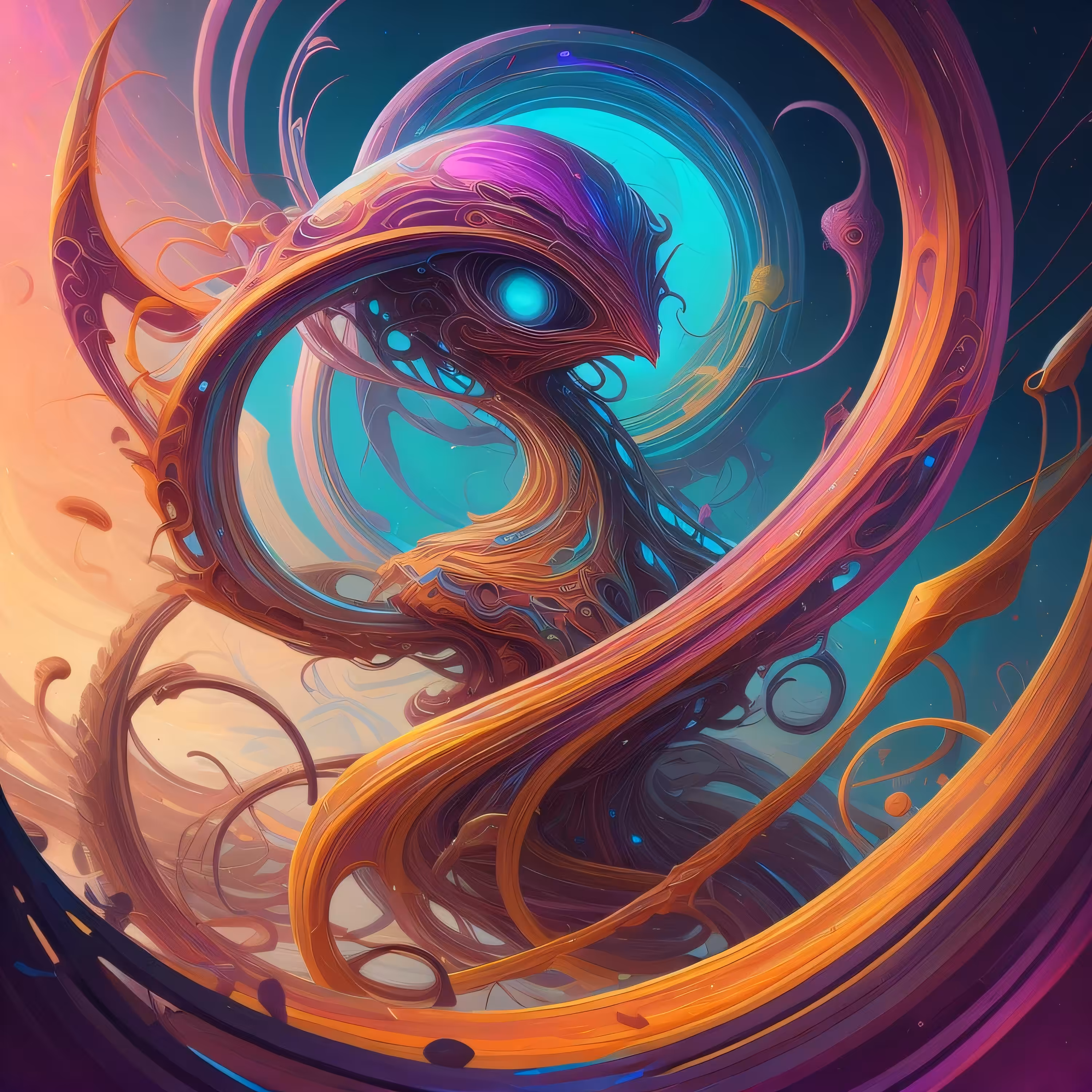 Venturing into the Unknown: Capturing the Esoteric Beauty of the Distant Future 472
