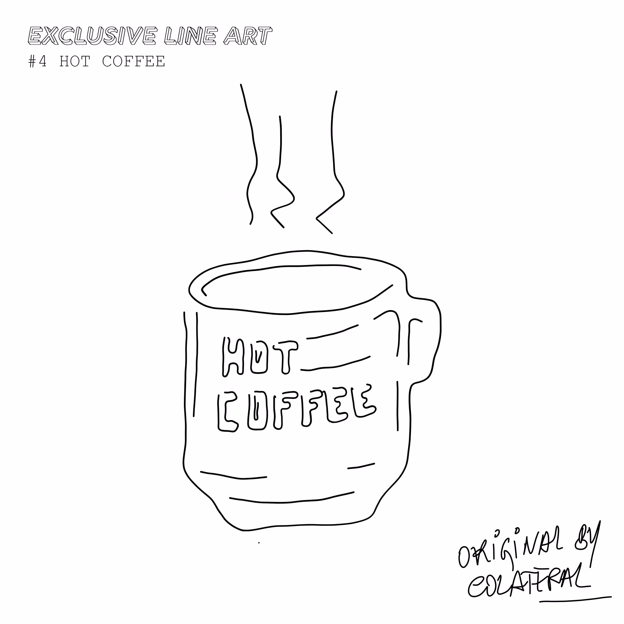 #4 HOT COFFEE