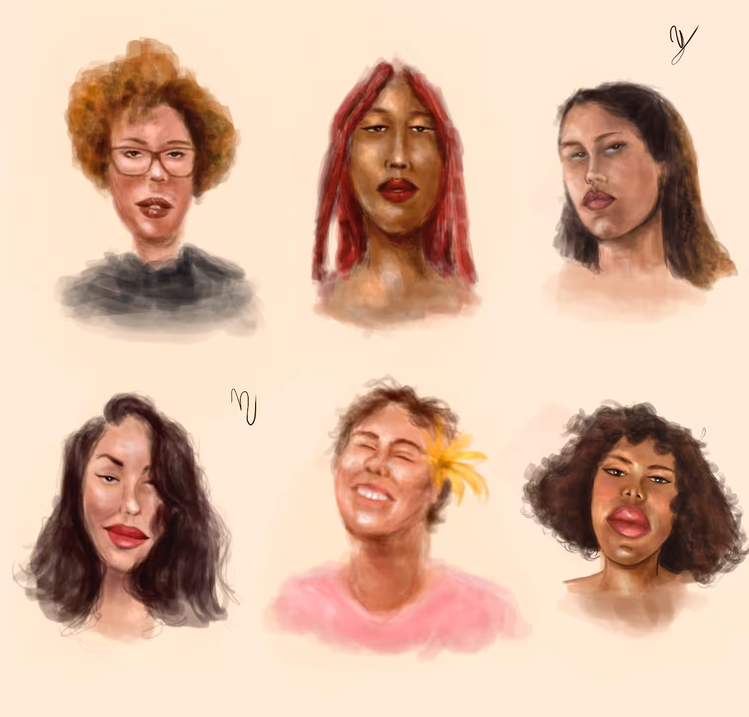 faces