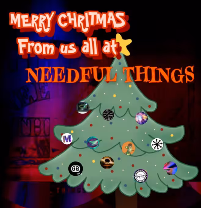Merry Christmas from Needful Things!