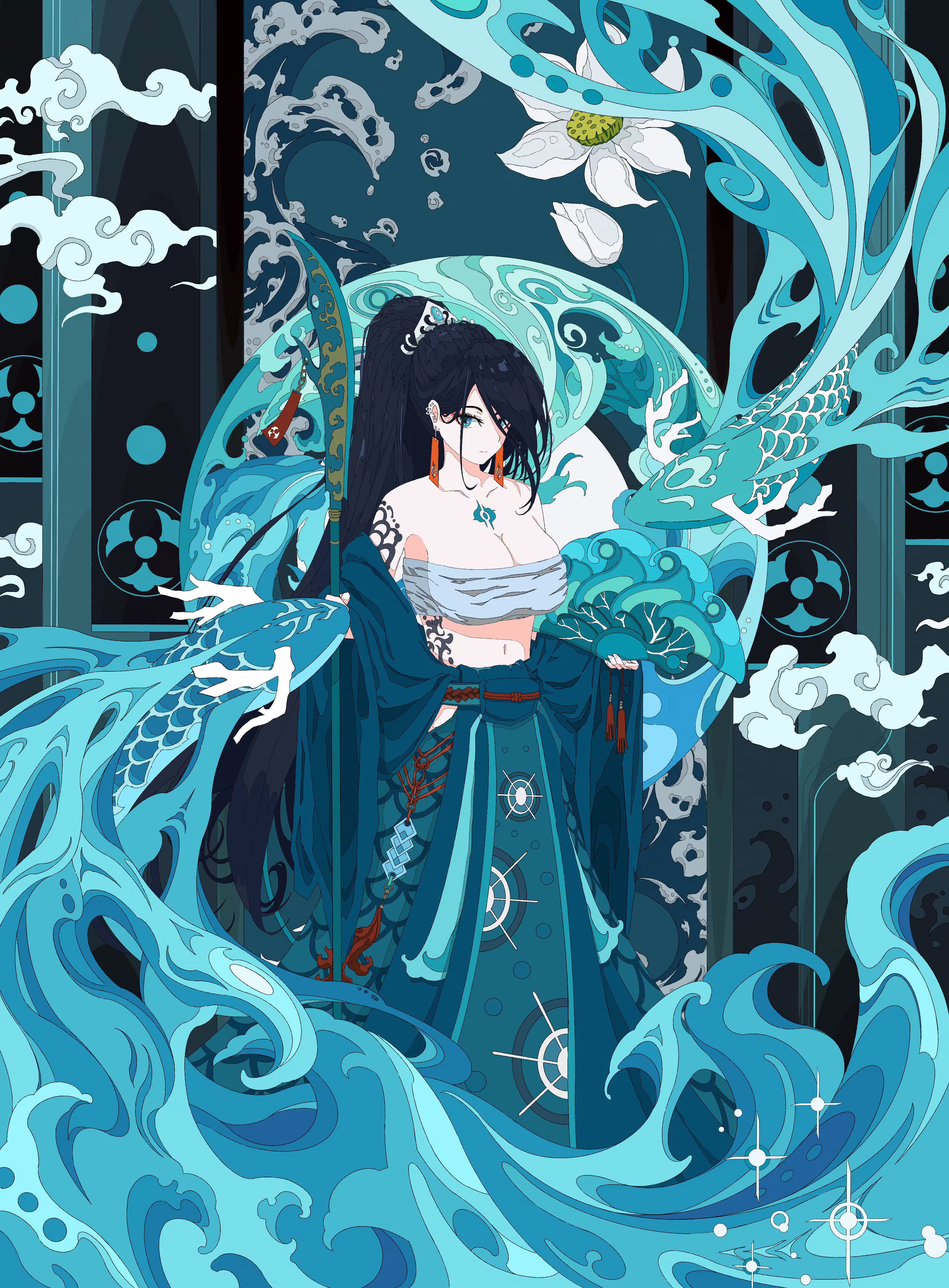 Blooming of rain