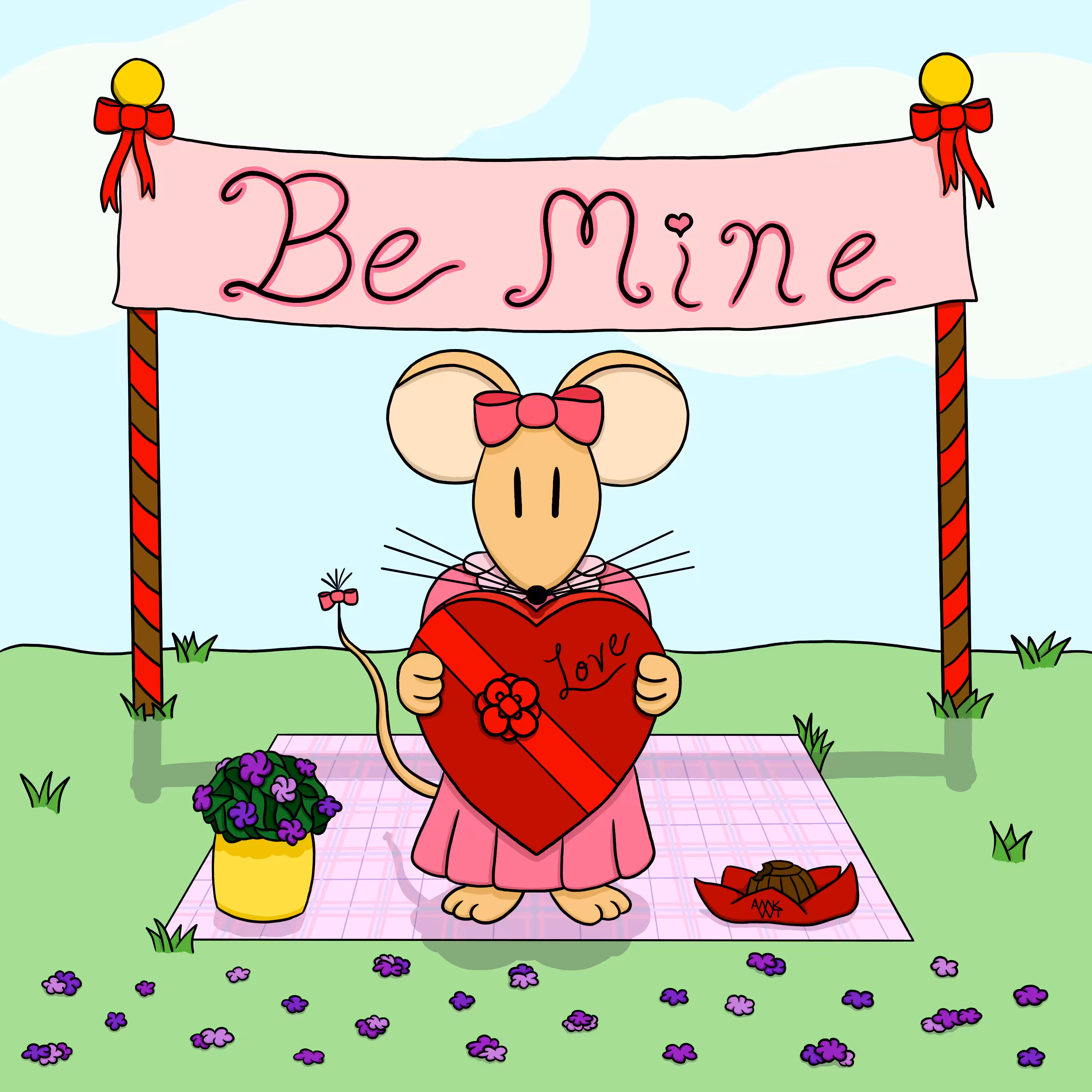 Valentine Mouse