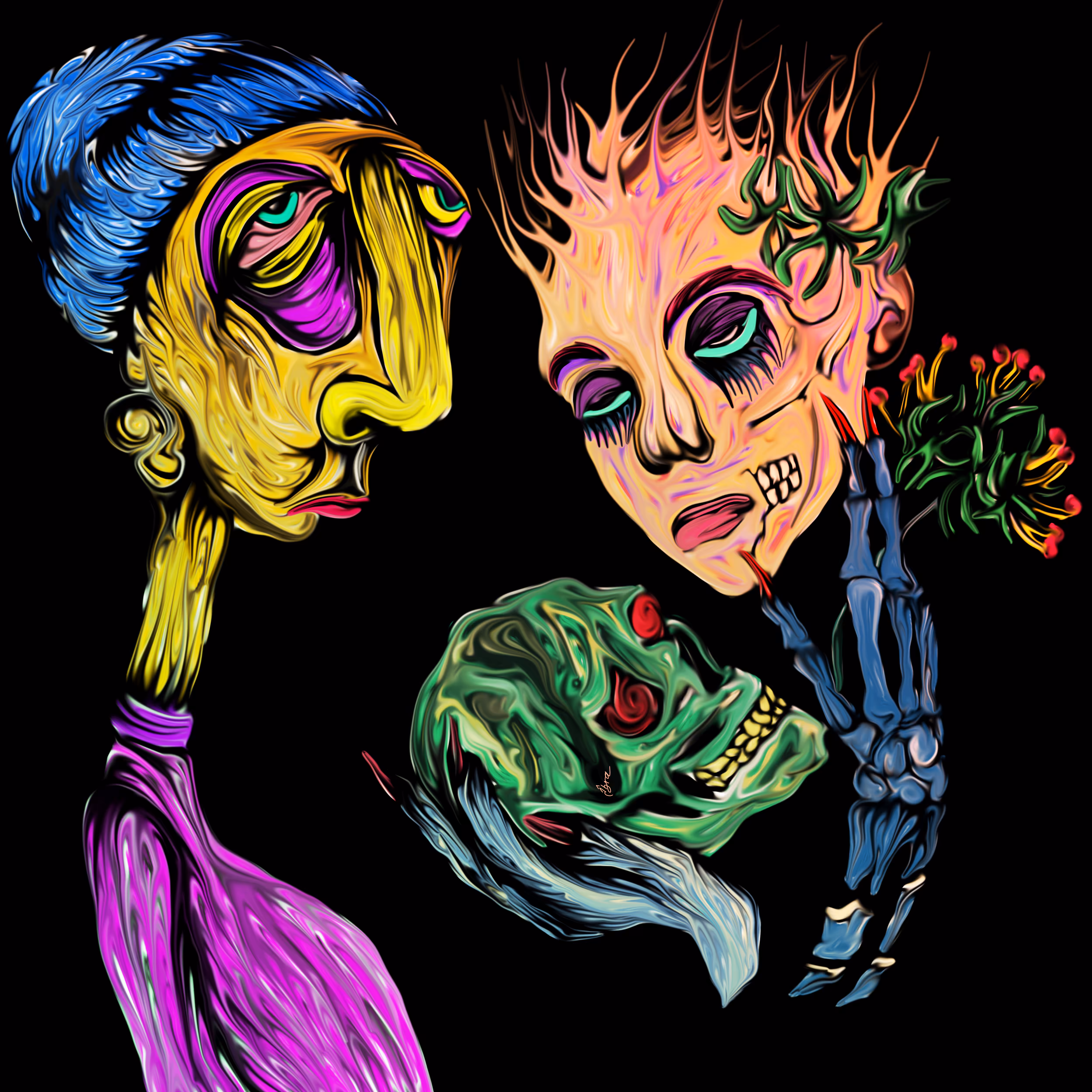 Are your thoughts flowers? 