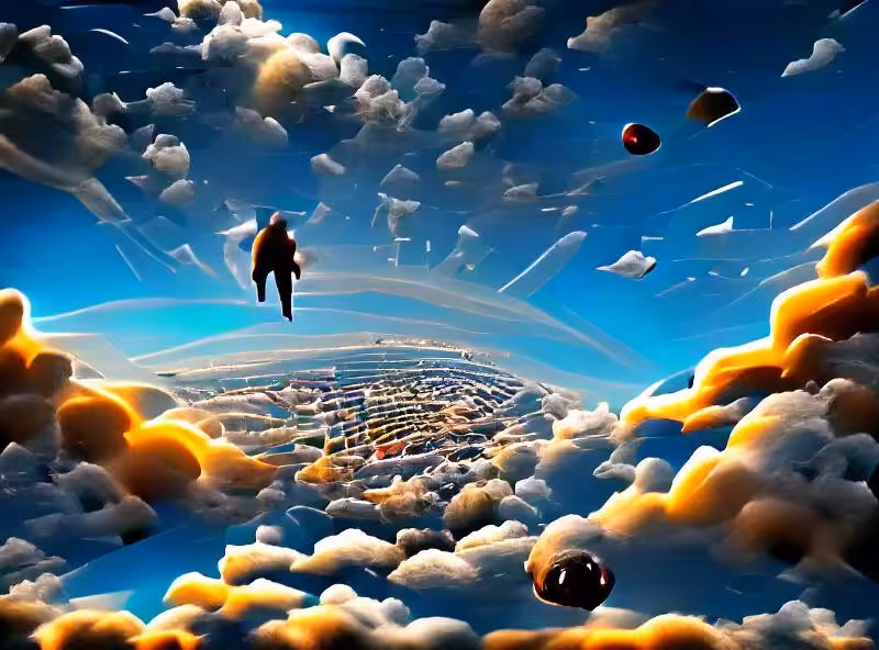 Abraham's First Works: High in the Sky