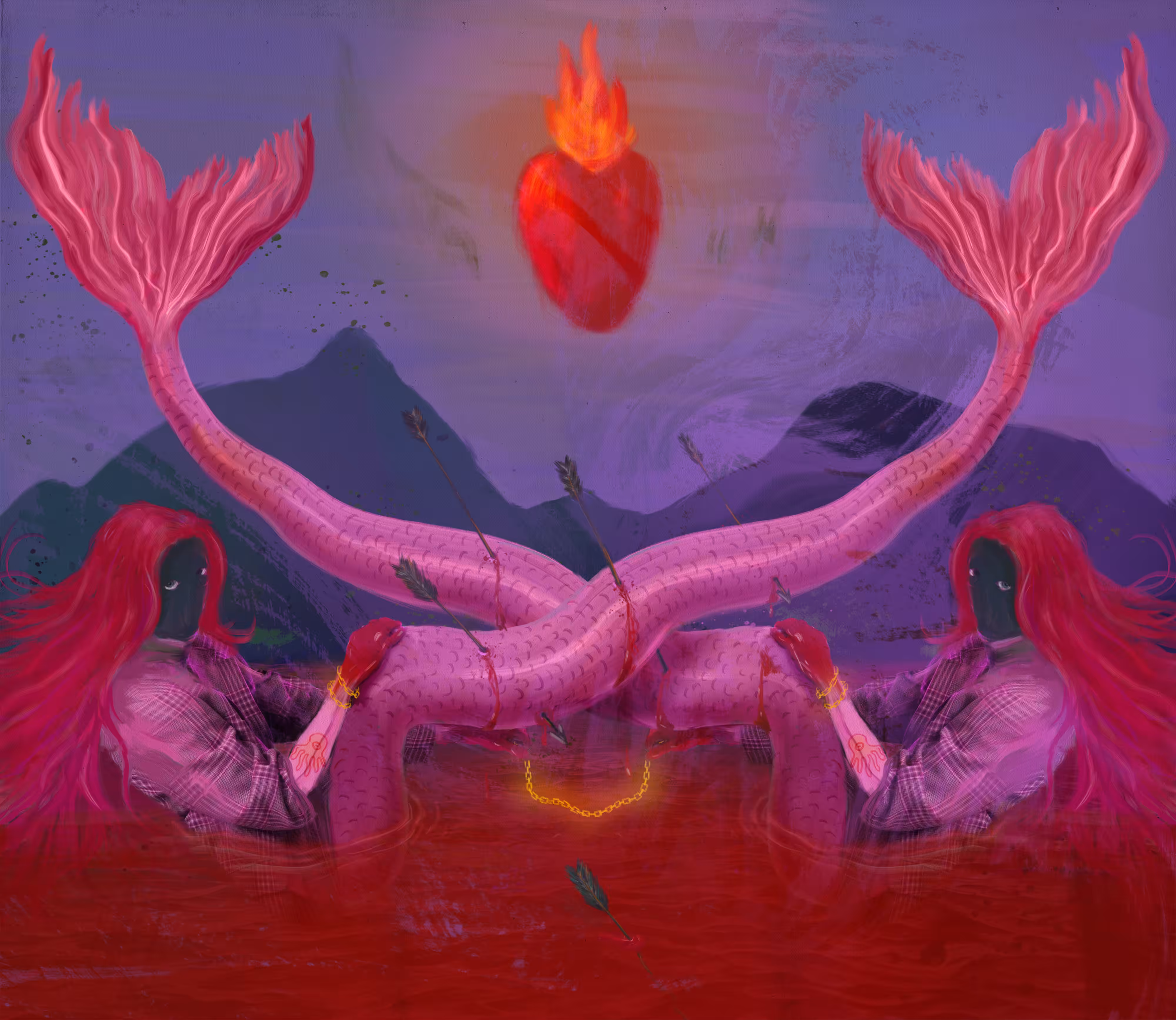 The five arrows of the centaur 