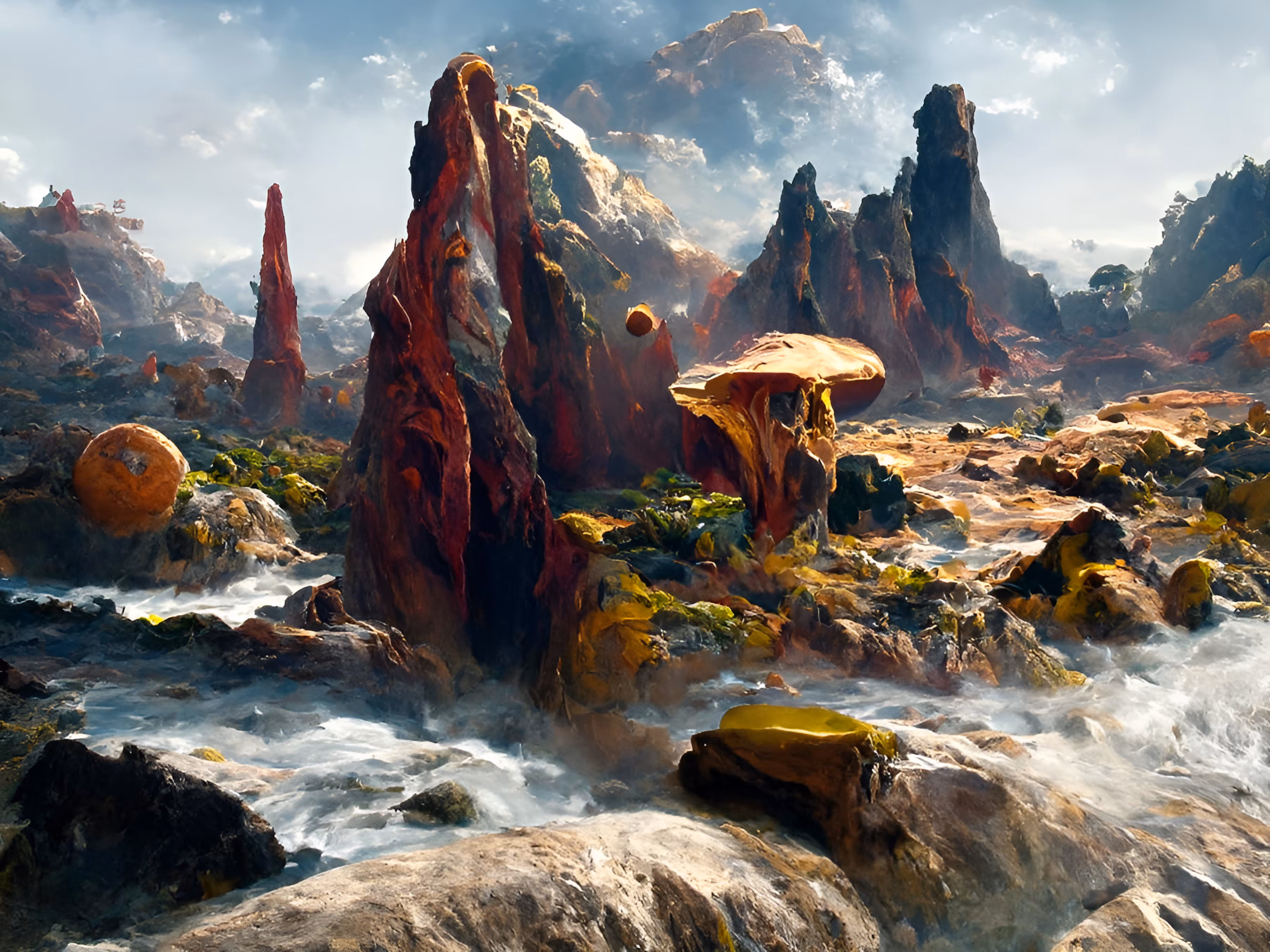 Aesthetically Landscapes: Martian Lands