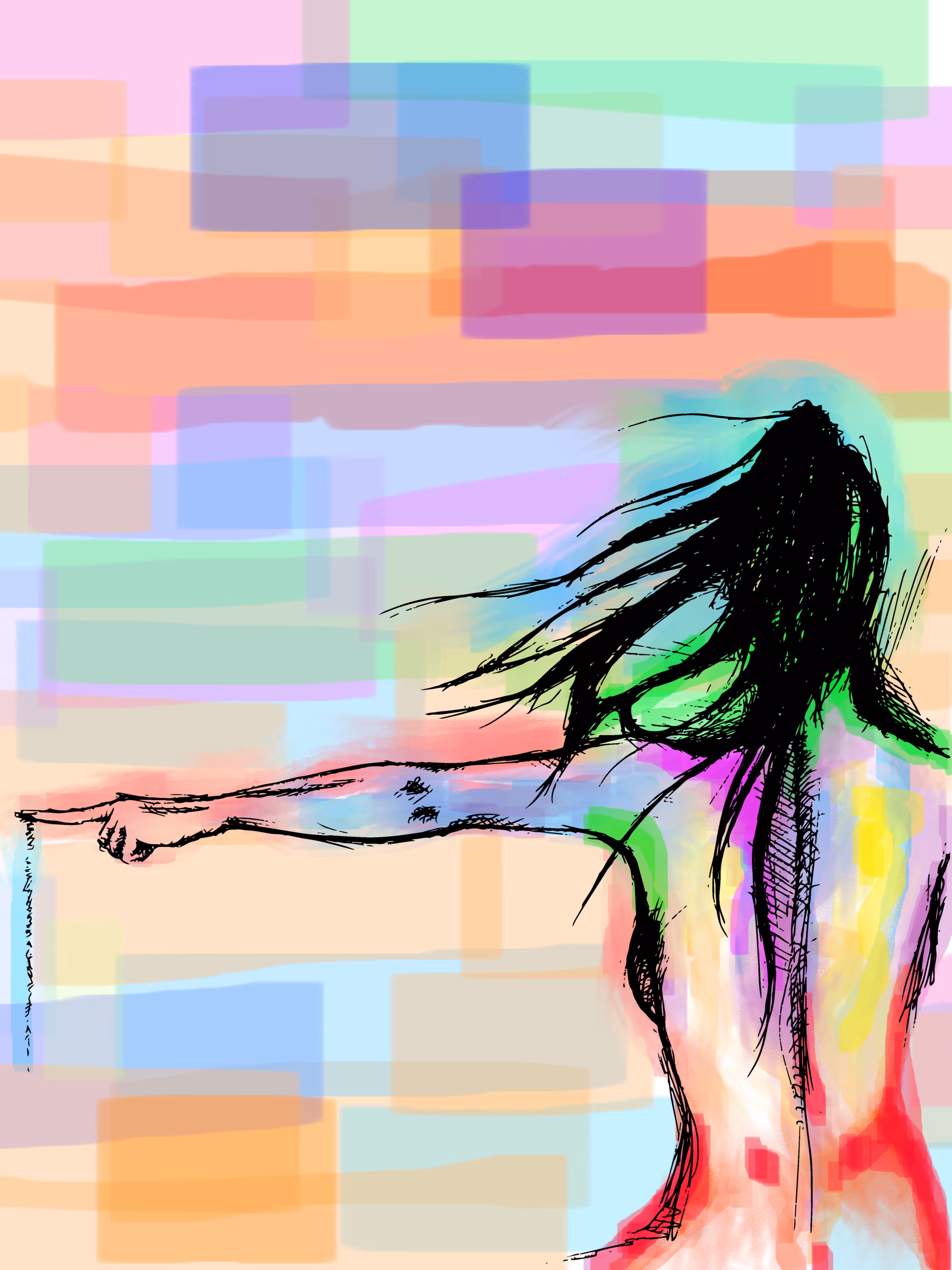 Woman in Colours