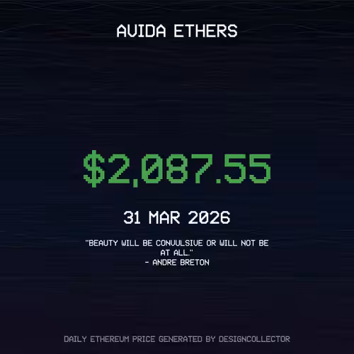 mint.day: Avida Ethers 31 MAR 2026