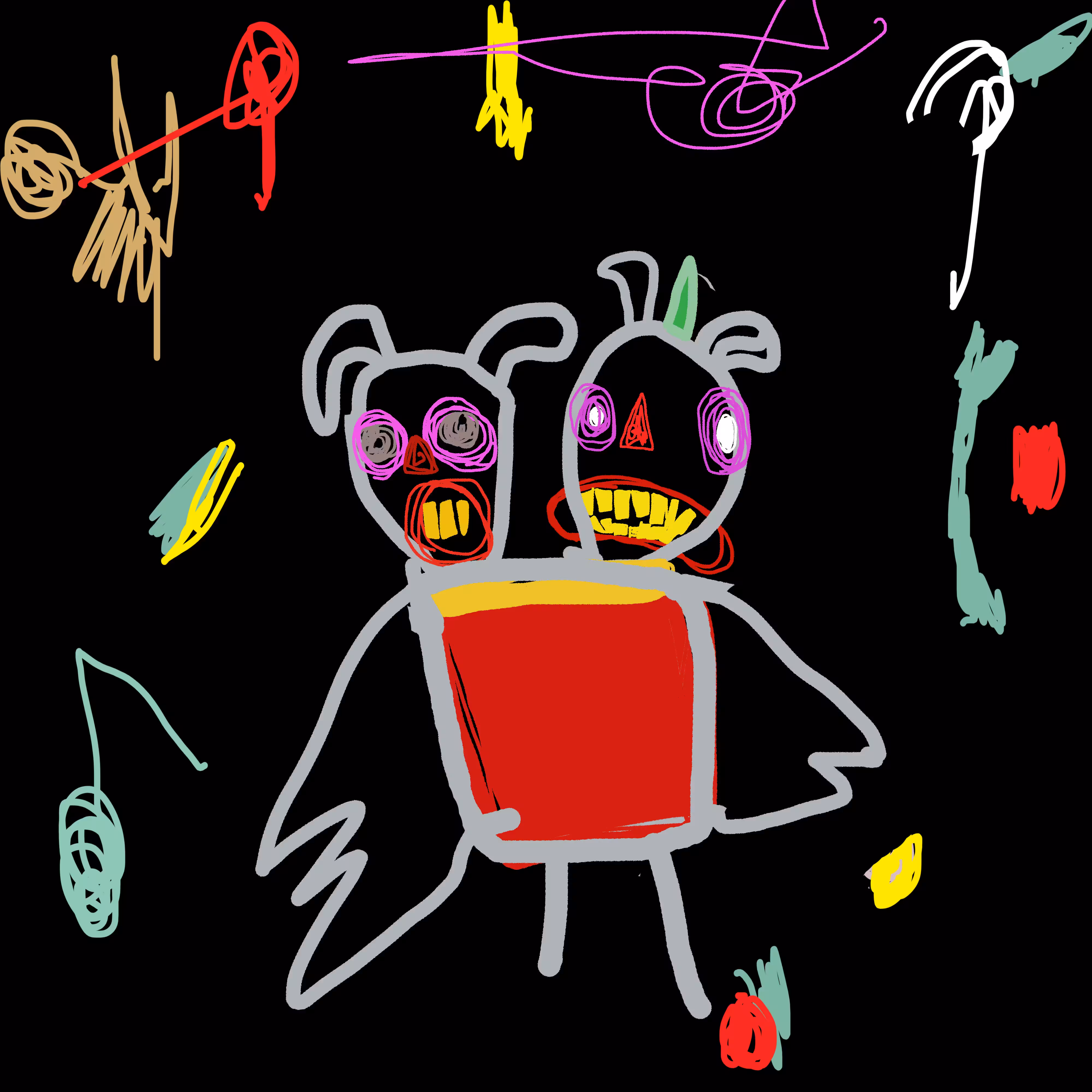 Rainbow Rabbit #22