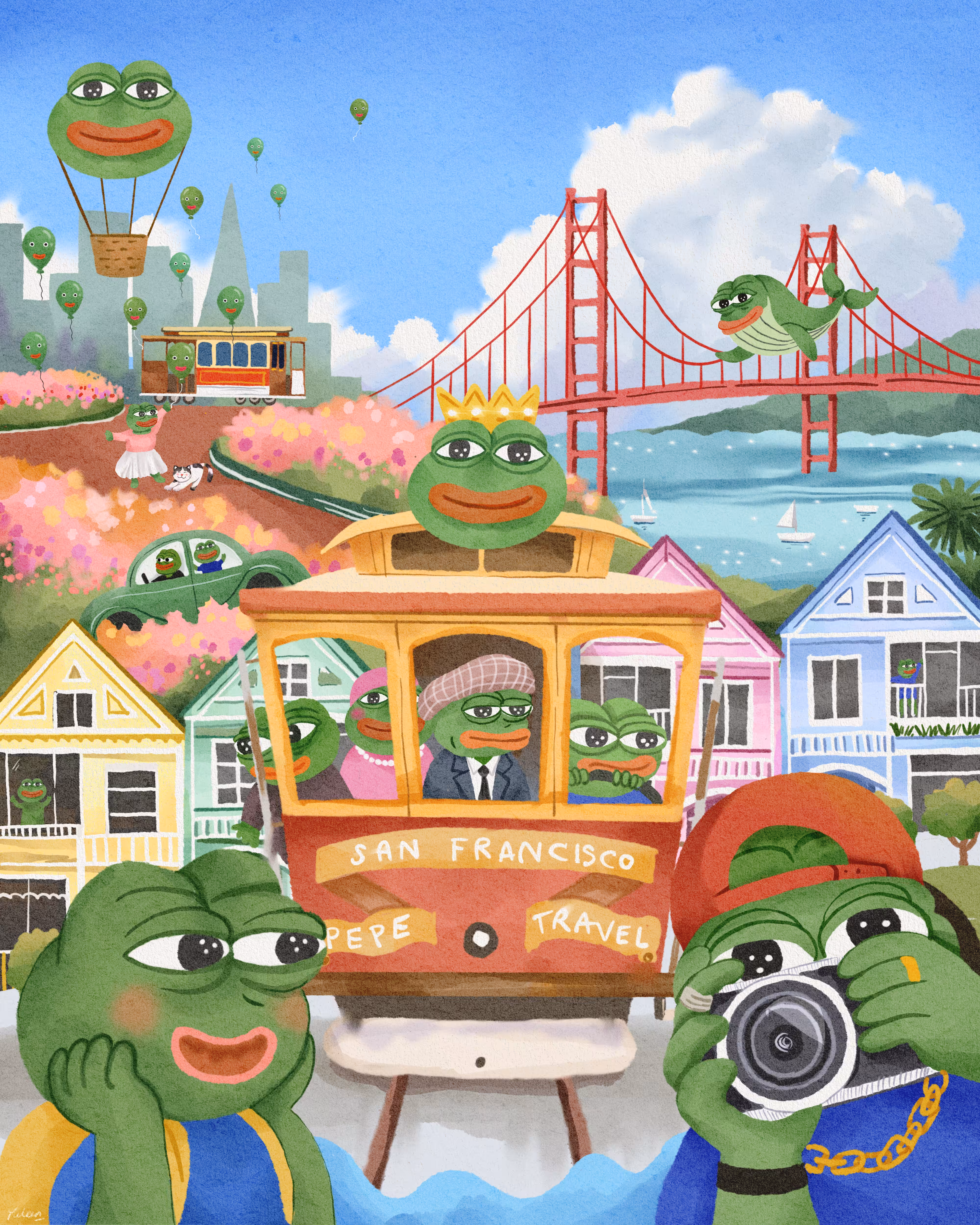 Pepe in San Francisco