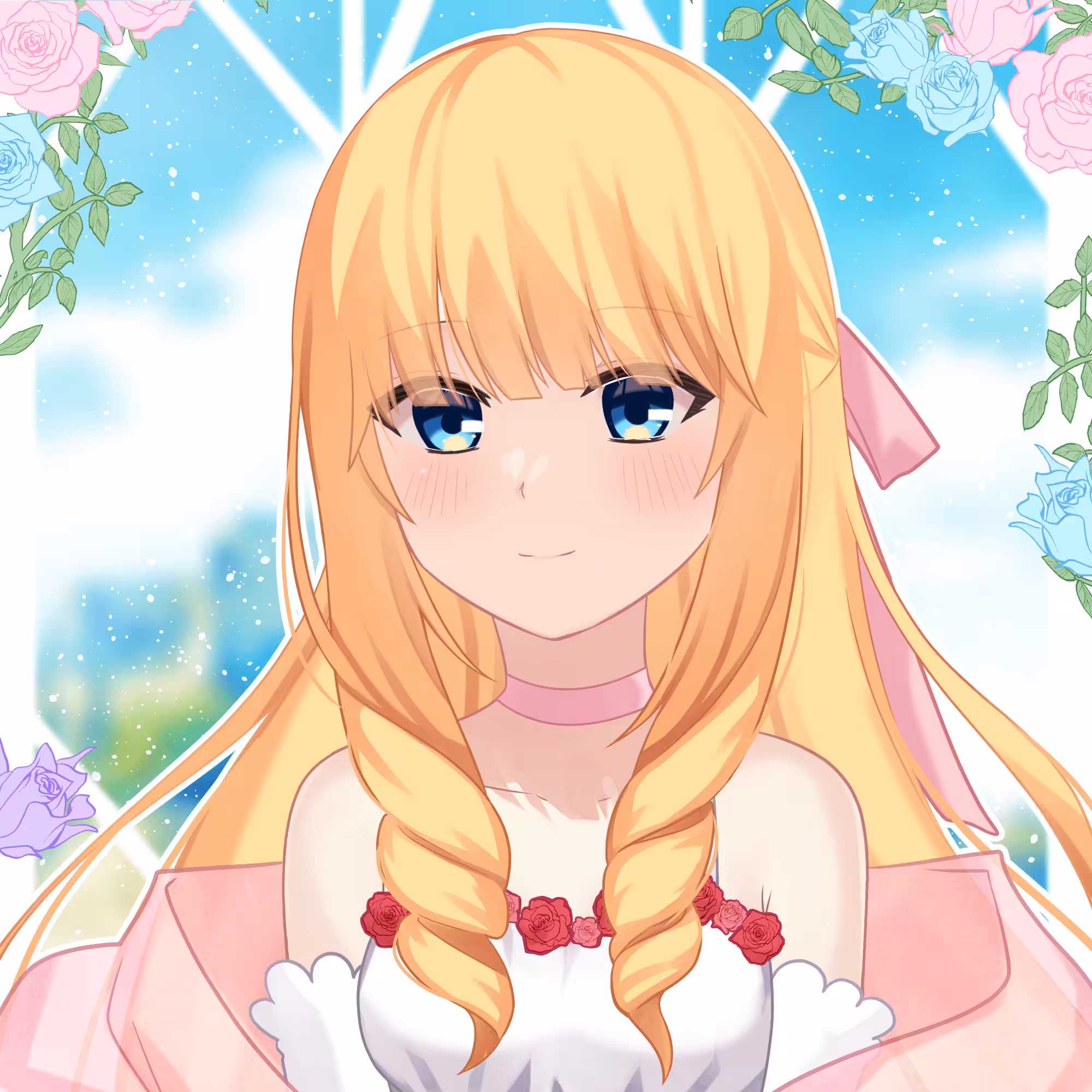 Pink rose princess