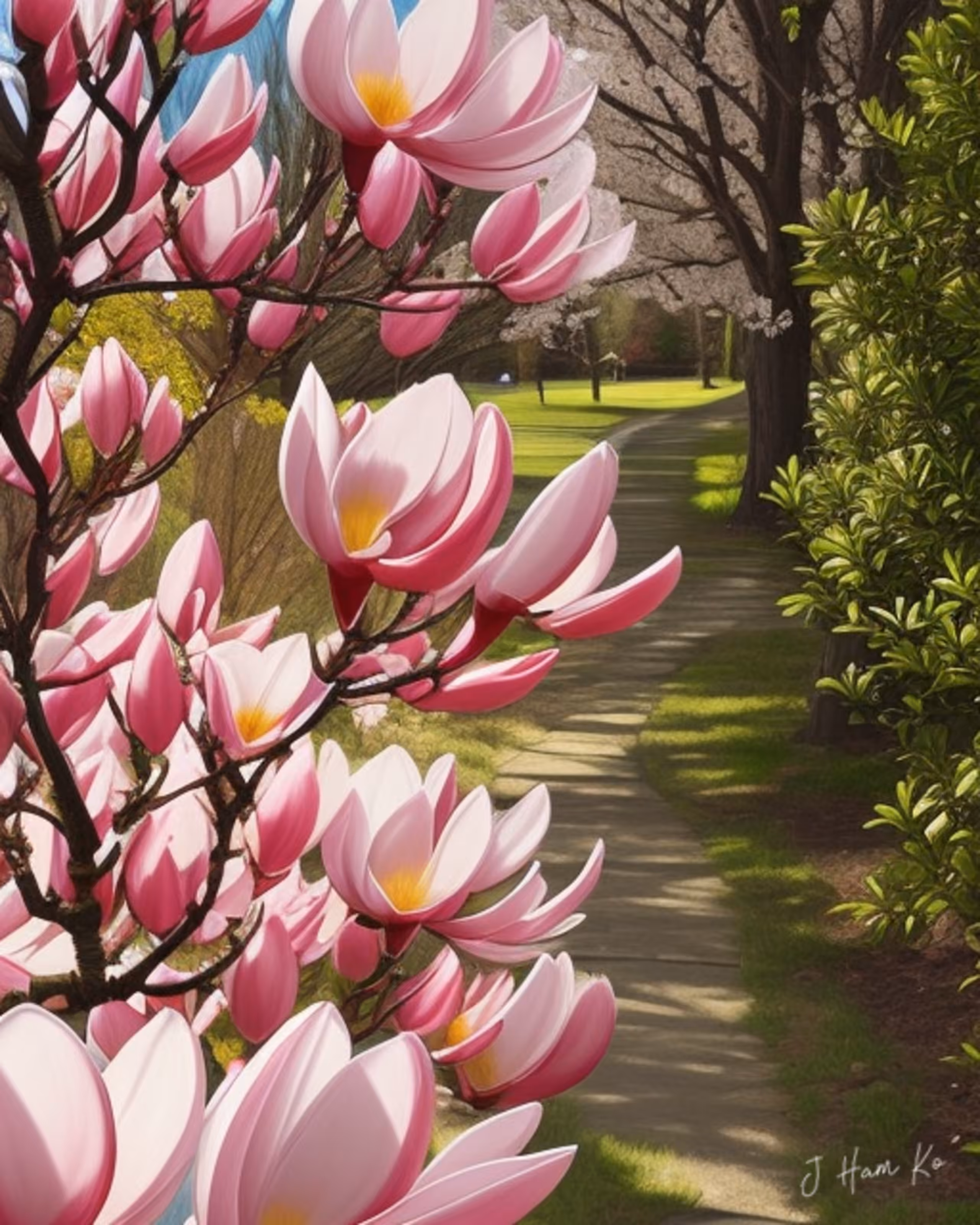 Imagination Designs: Spring Magnolia