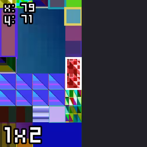 XITY #165 - x:79 y:71 - 1x2