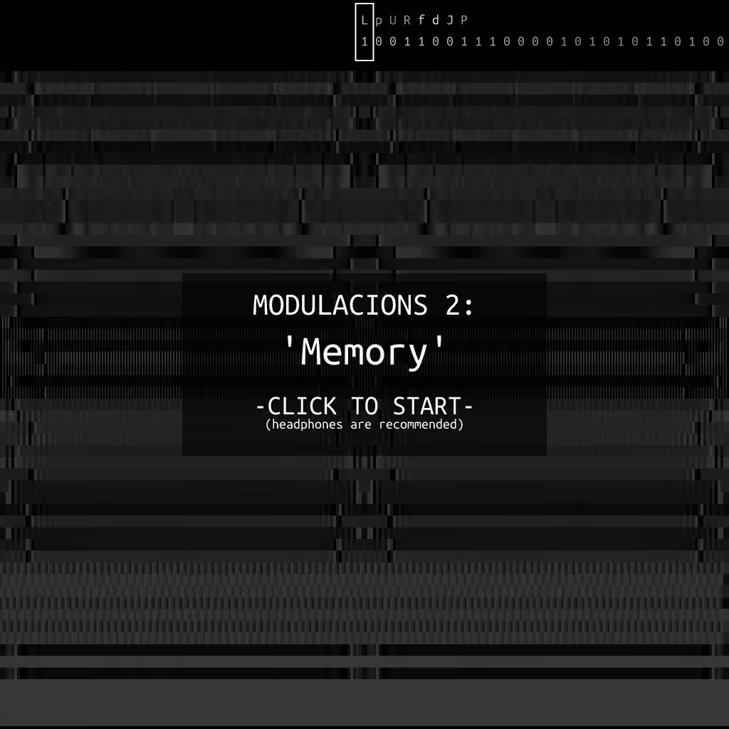 Modulacions 2: 'Memory' (audio) #40