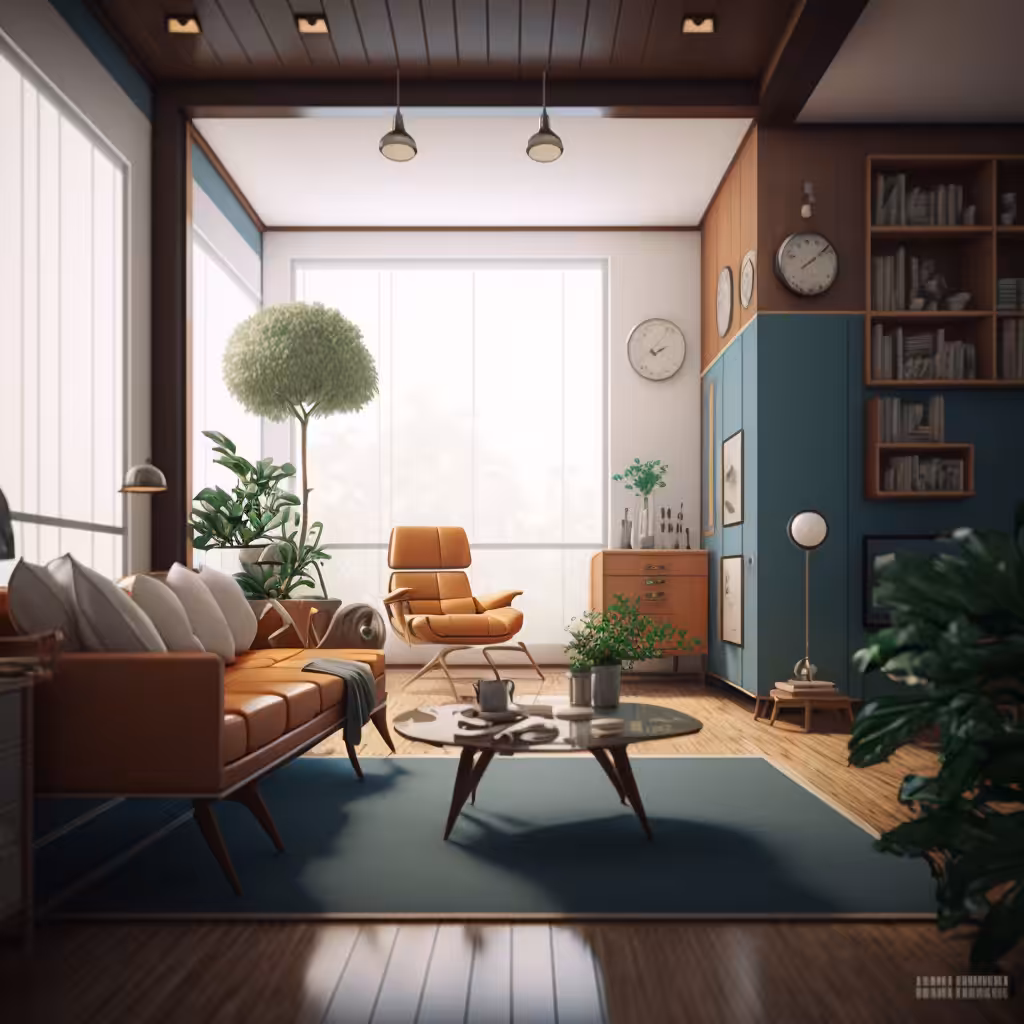 The former living room