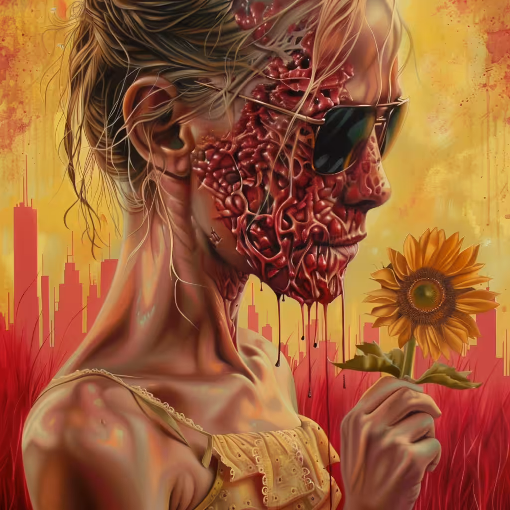 Sunflower girl