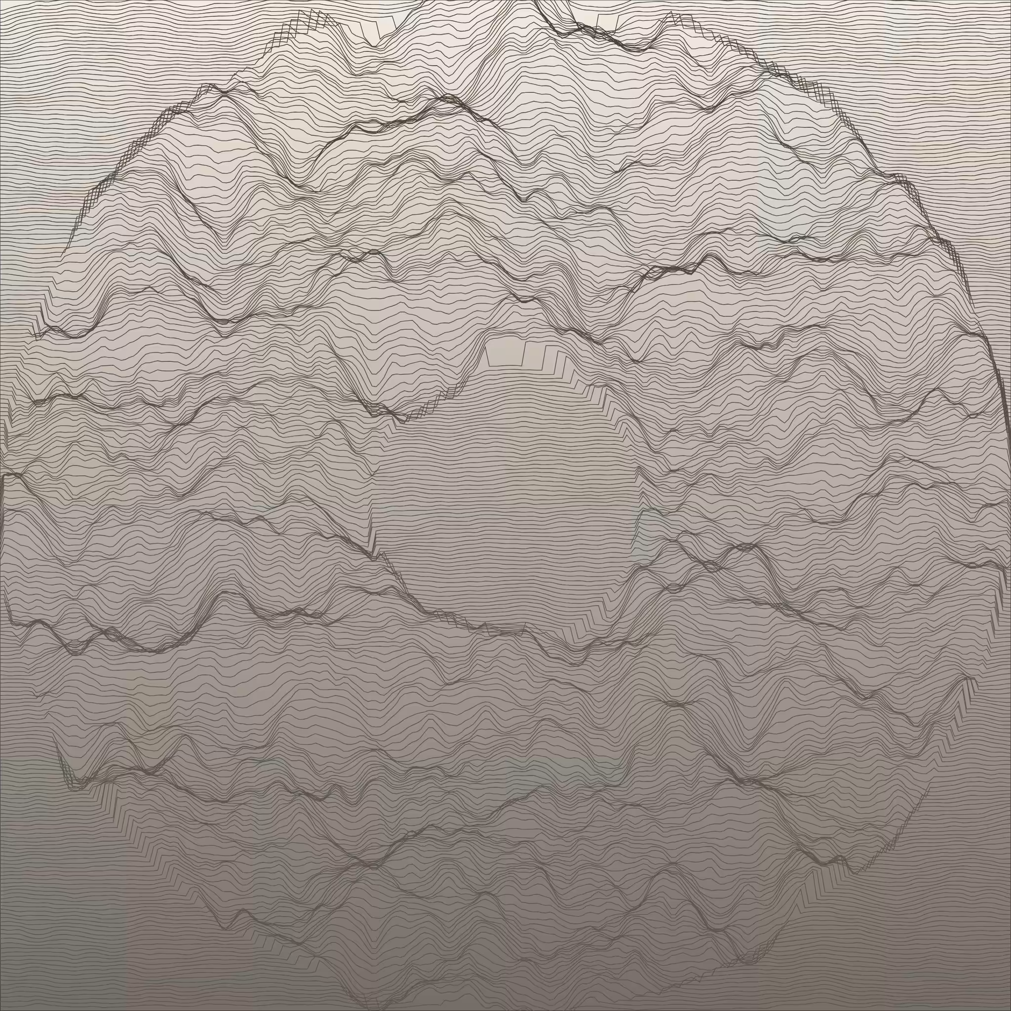 Waves Circle (For Plotter) #2