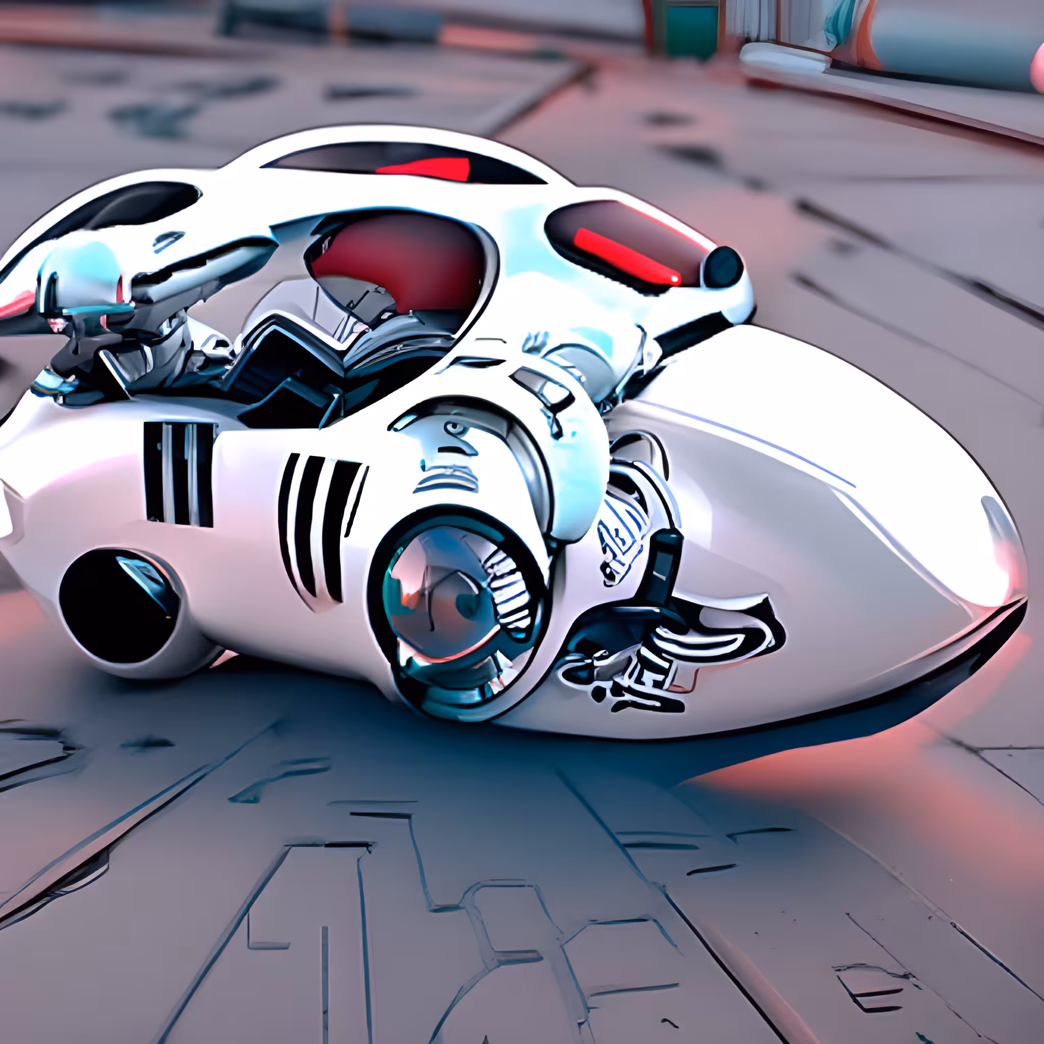 Cyber Cafe Racer #7