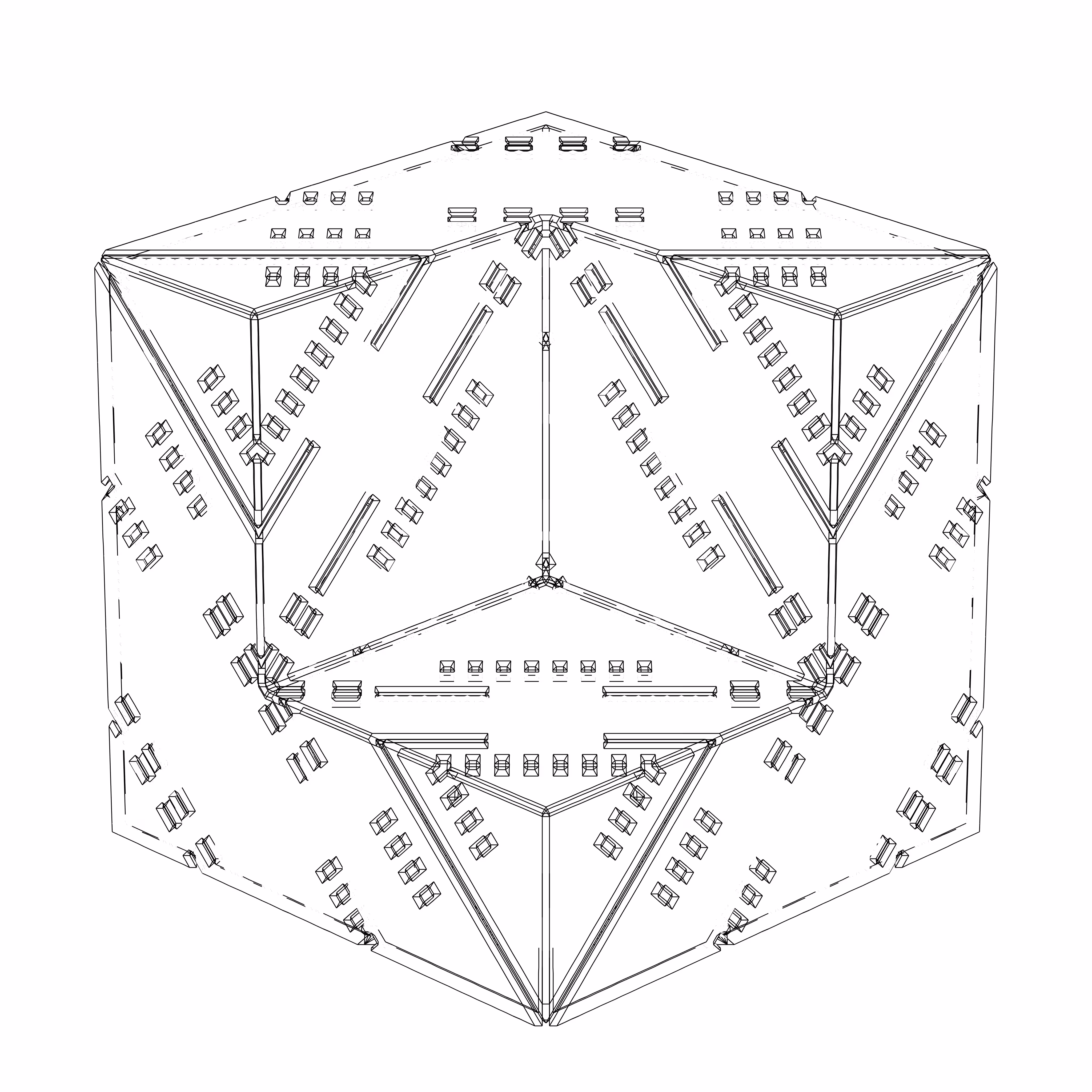 LL21 Alien Art Cube #979