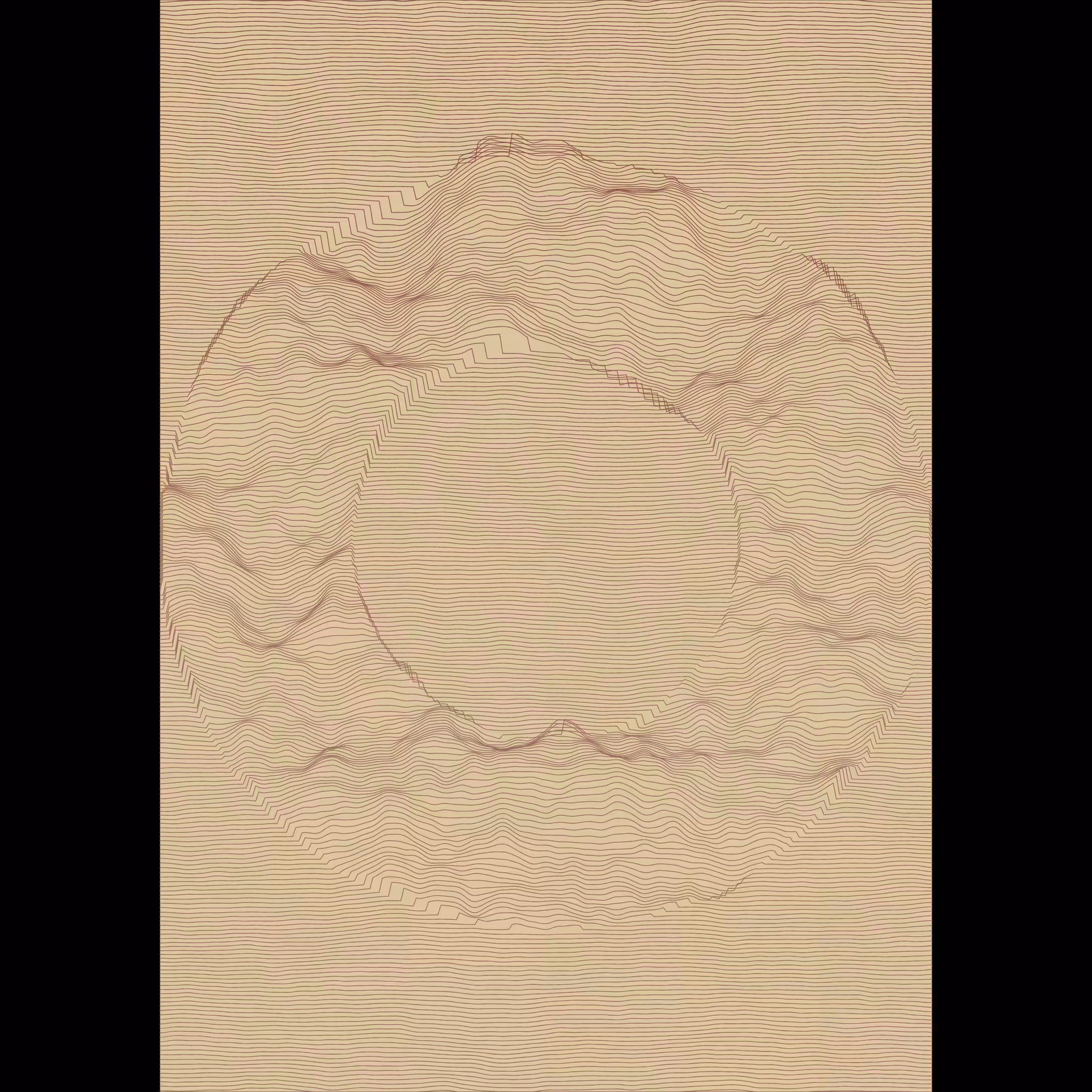 Waves Circle (For Plotter) #28