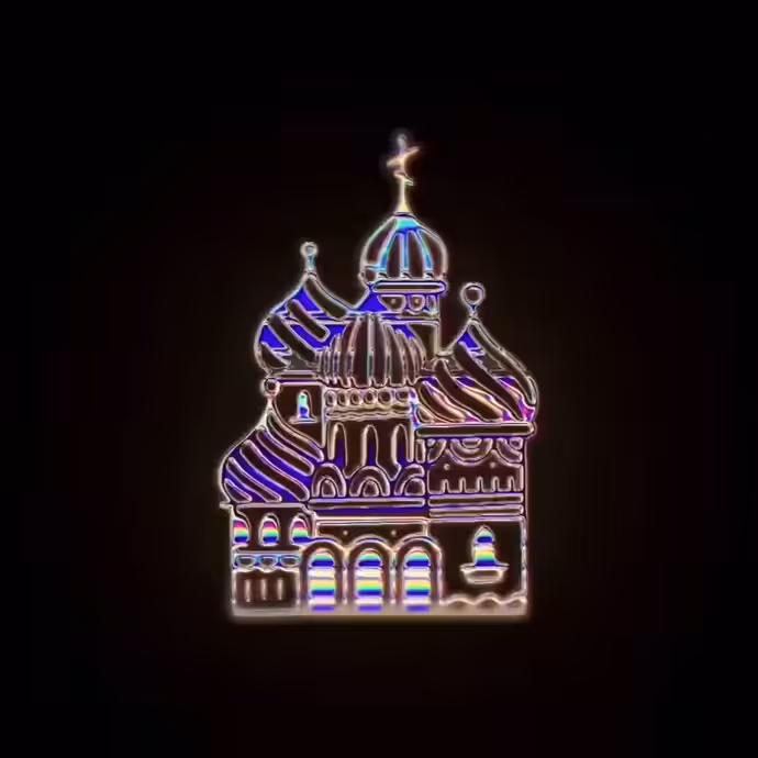 Six tears in the russian church