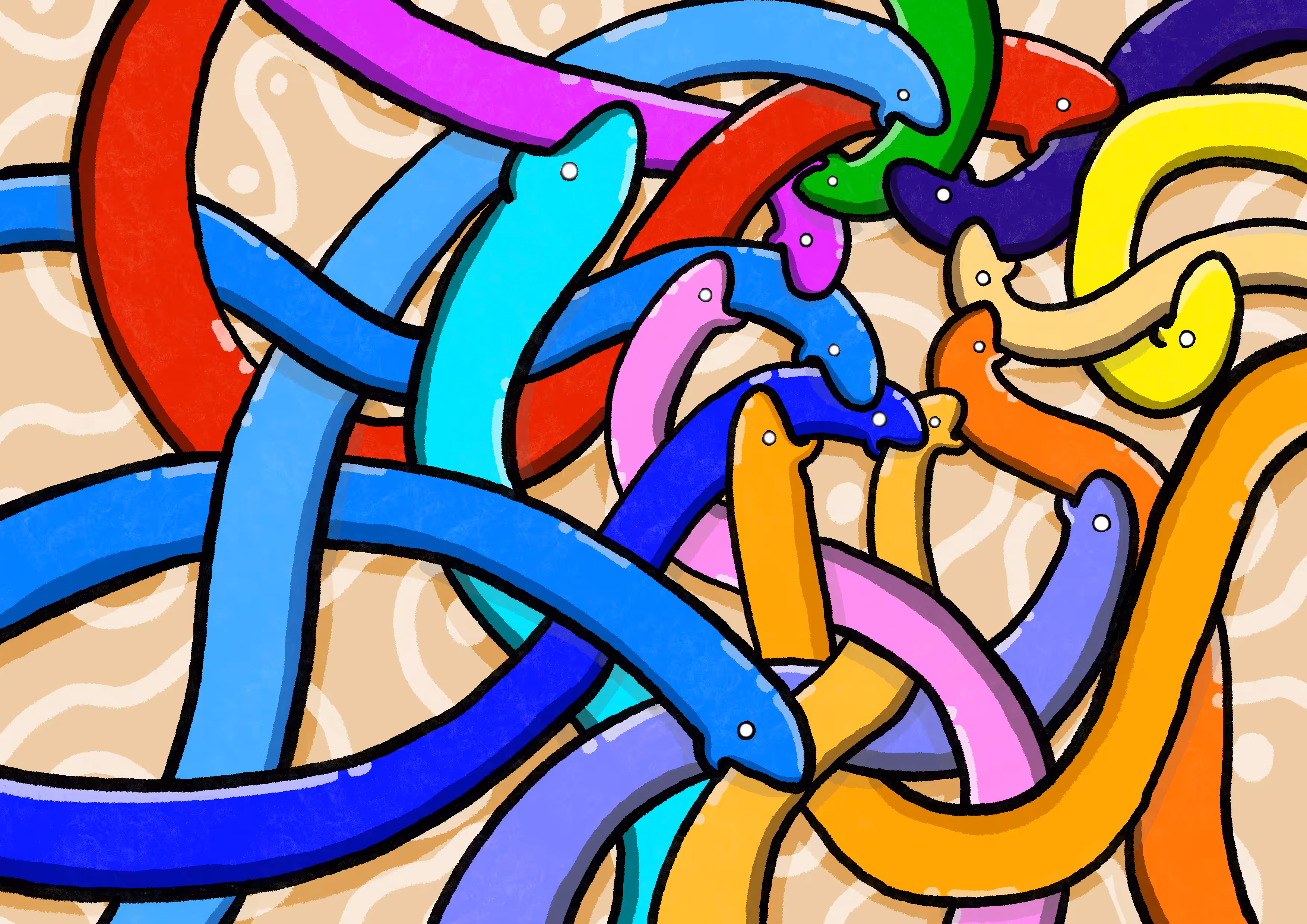 COLORFUL SNAKES