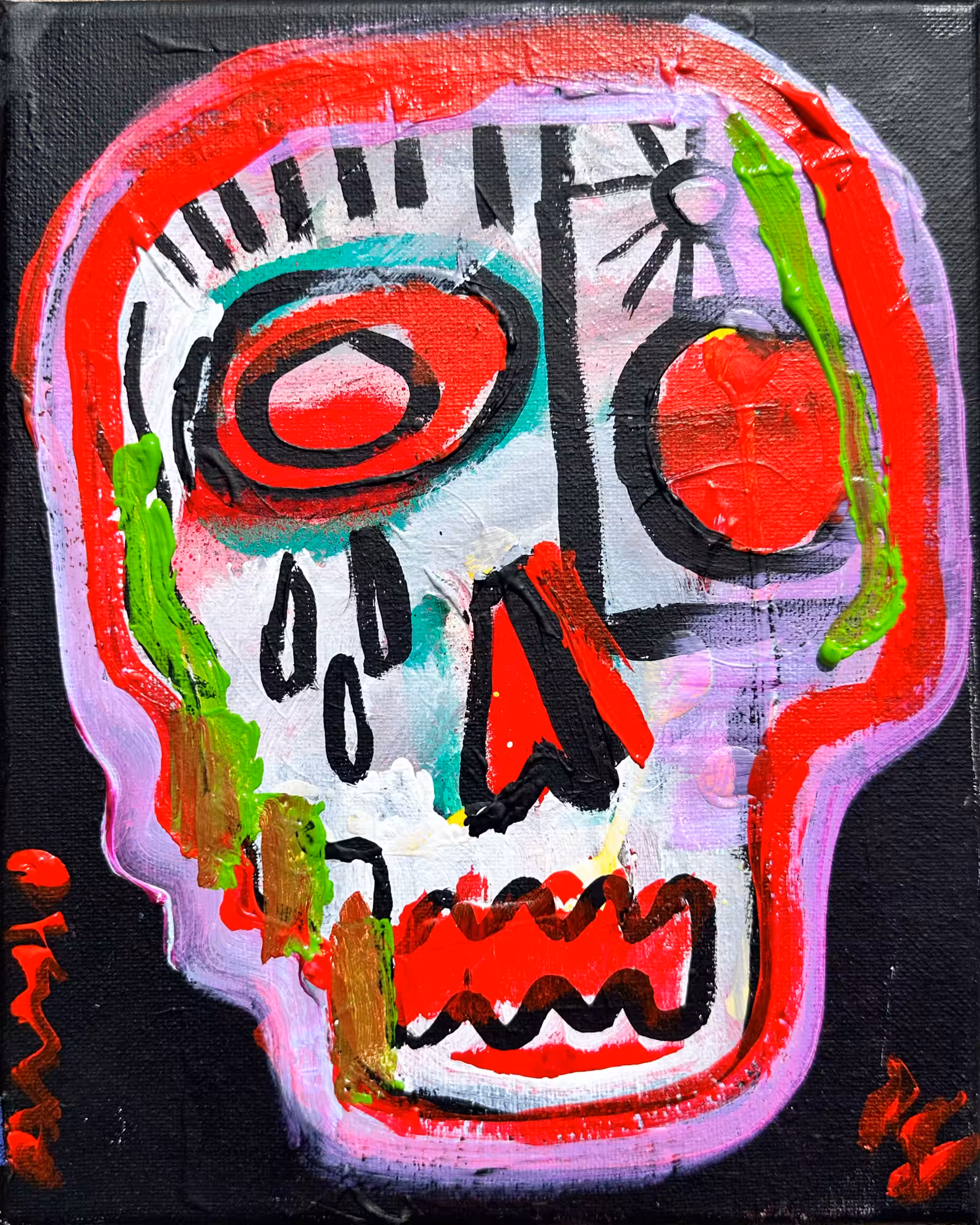 Sad skull 
