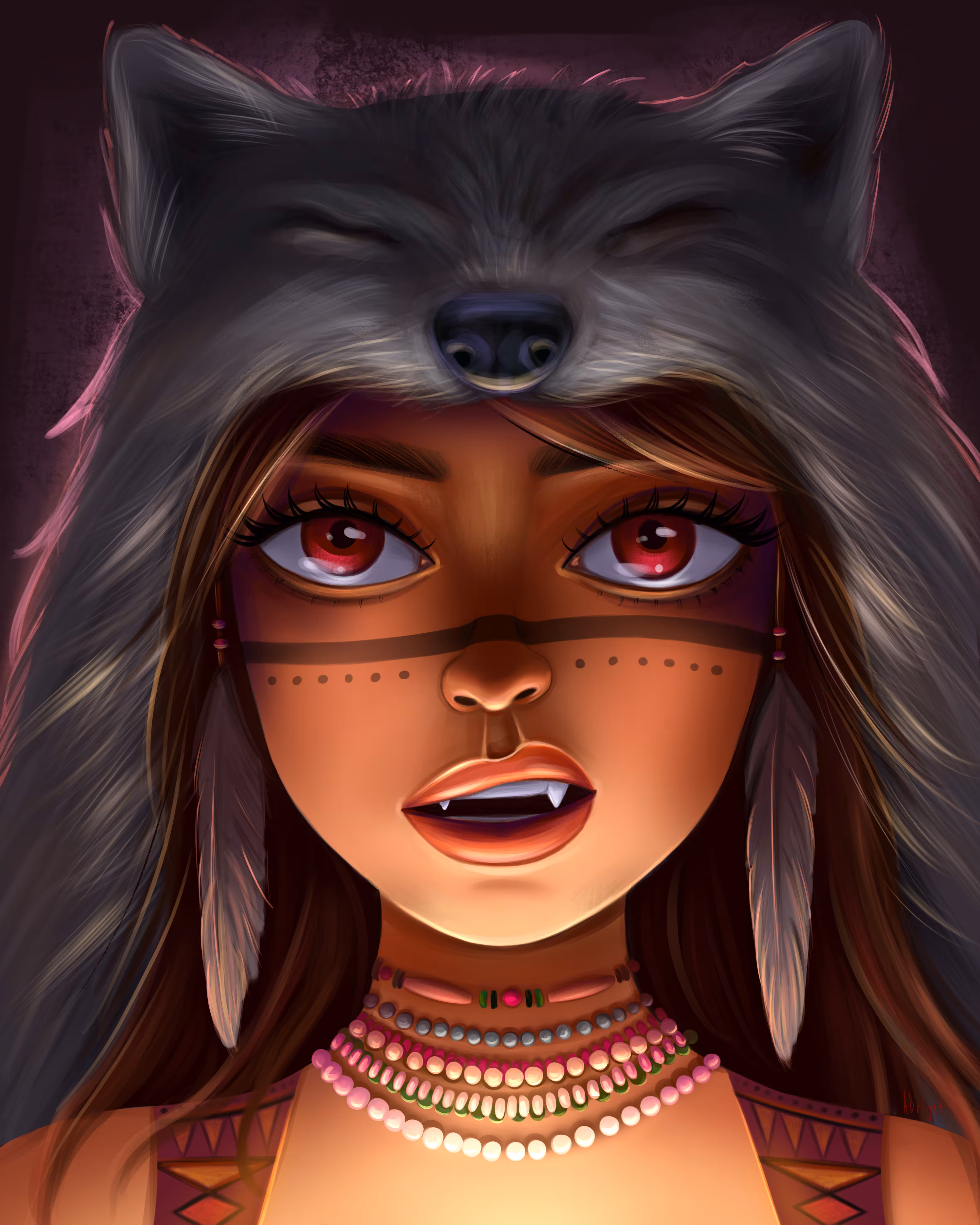 Female wolf
