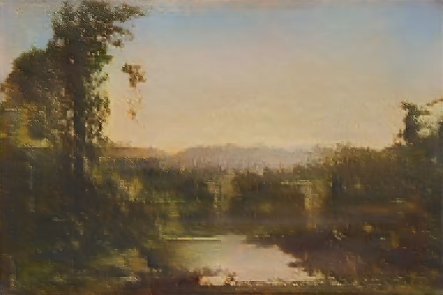 The River Seen from Above
