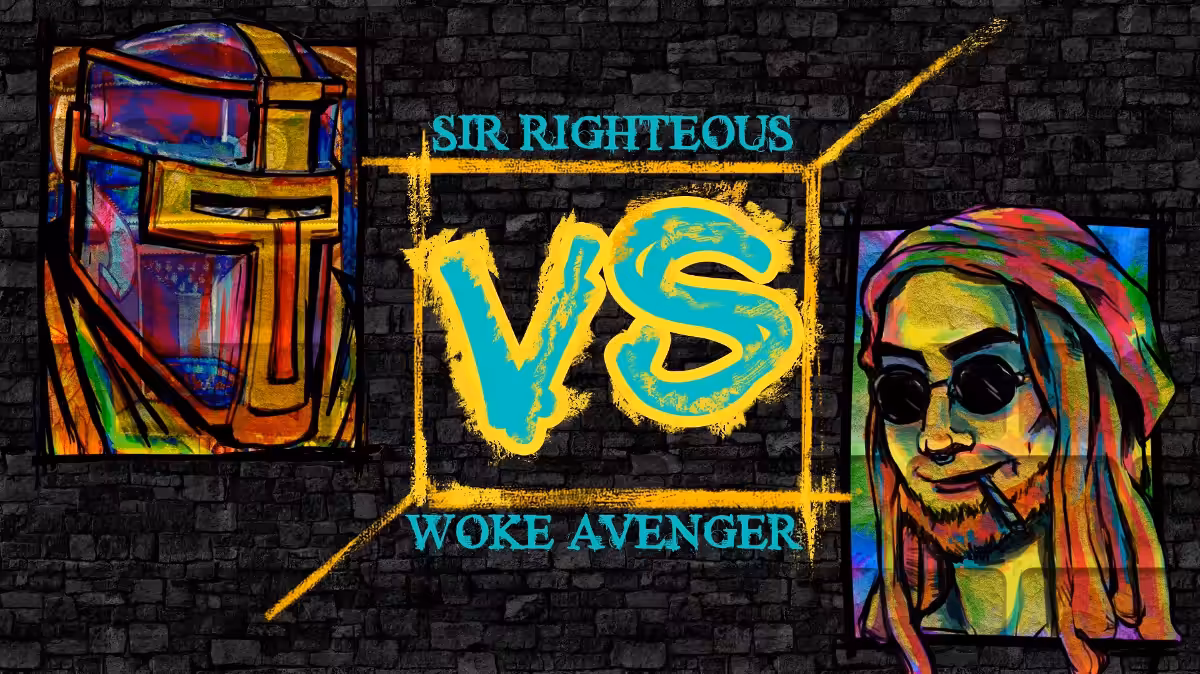 Sir Righteous Vs Woke Avenger #01: "Reefer Madness"