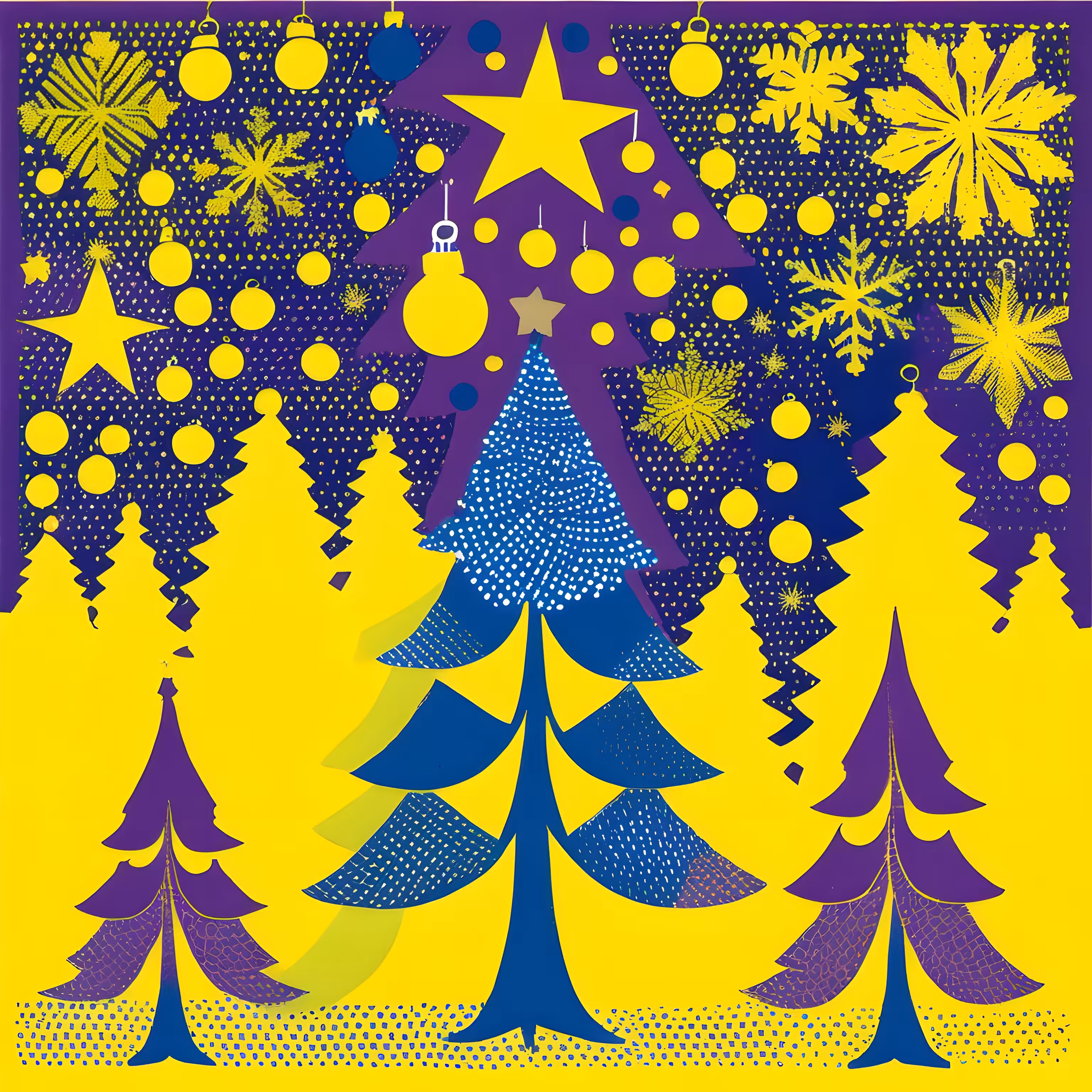 Riso Festive Trees #51