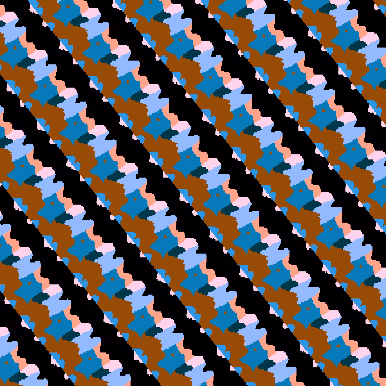 Dithered Stripes #10