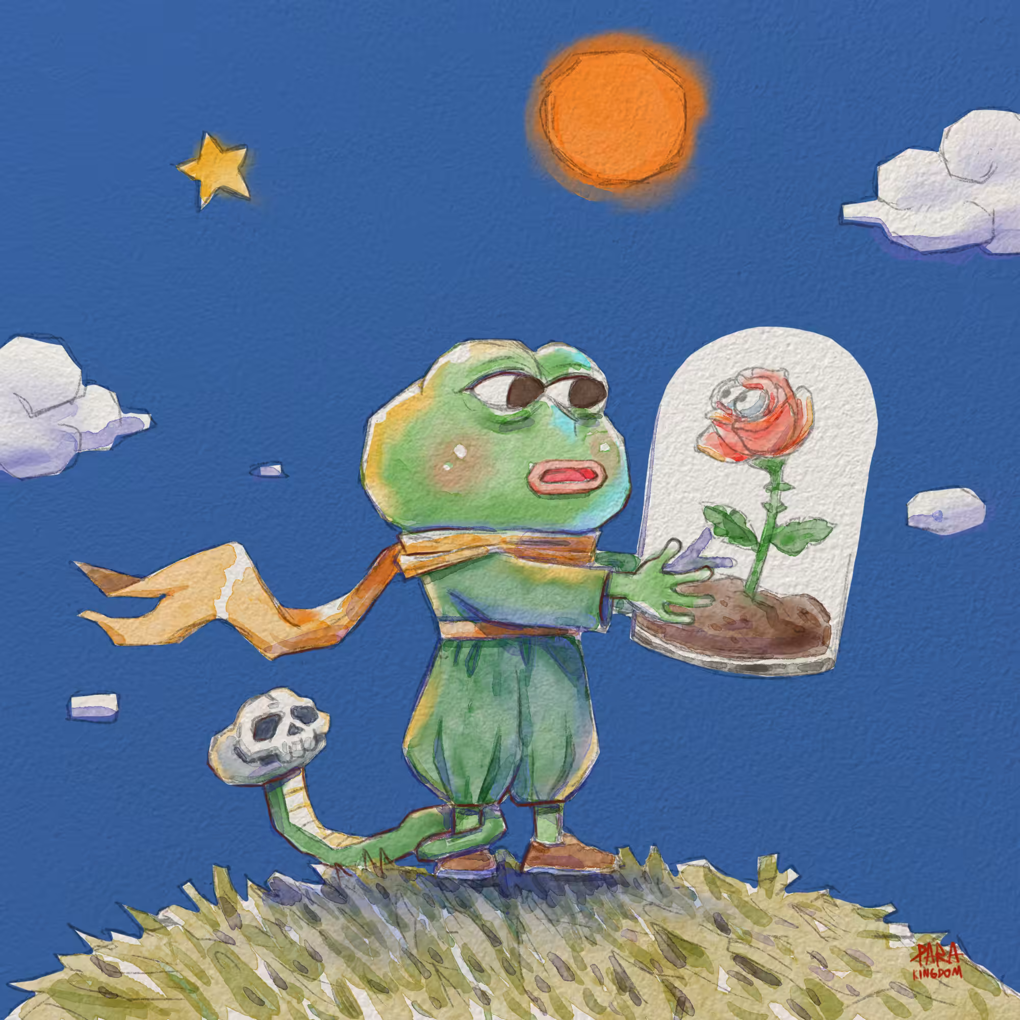 The Little Frog Prince