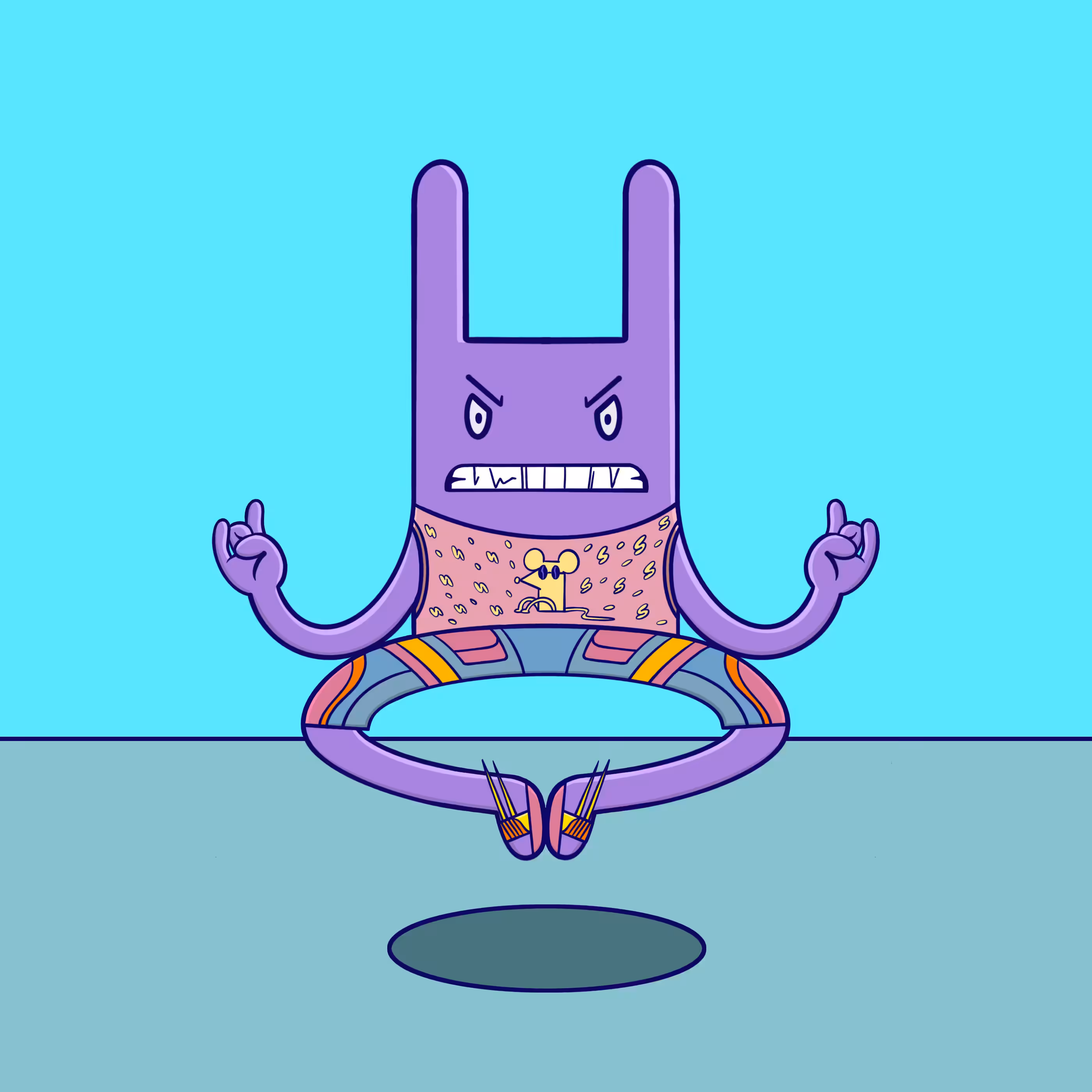 Meditation Rabbit #42