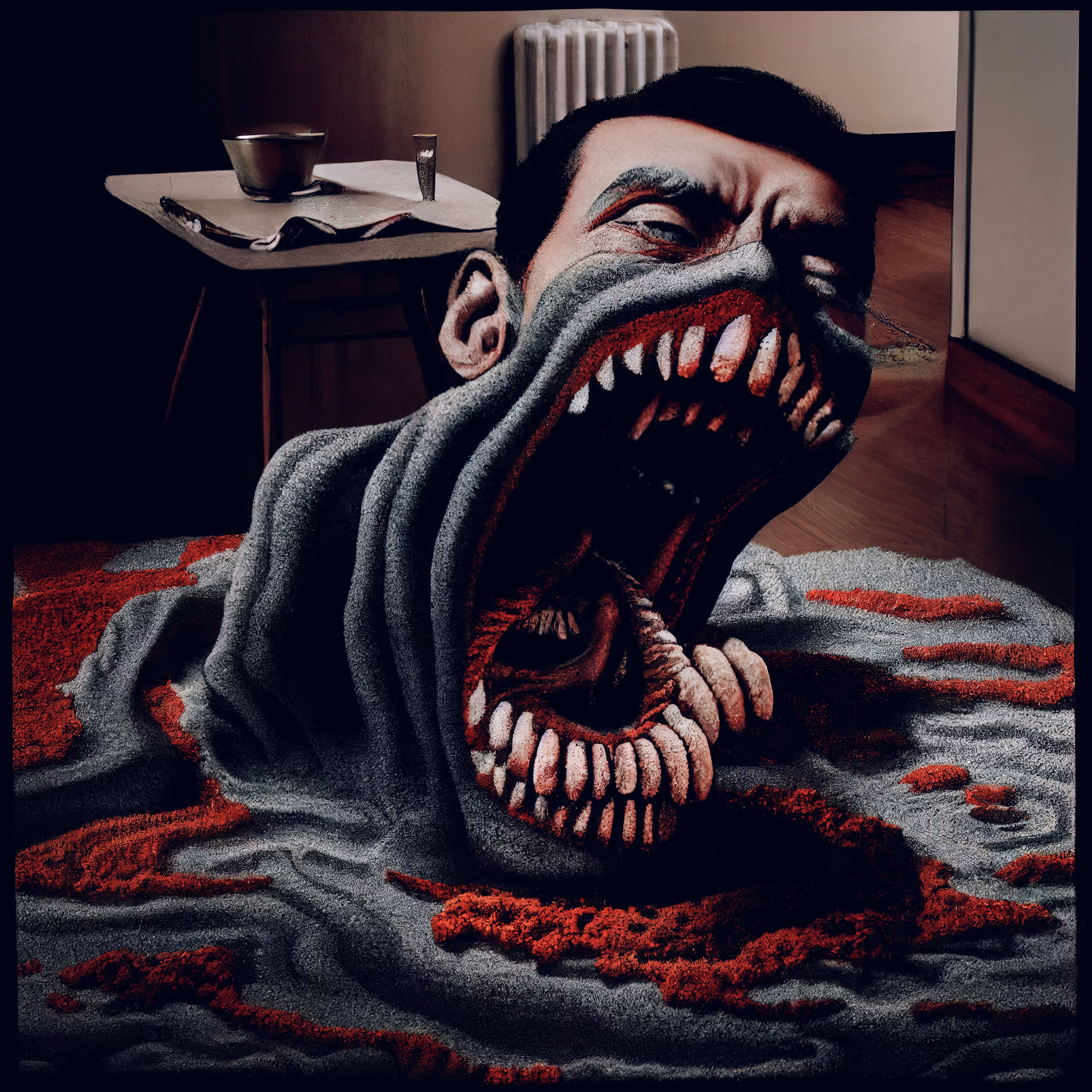 Man Eating Rug #2