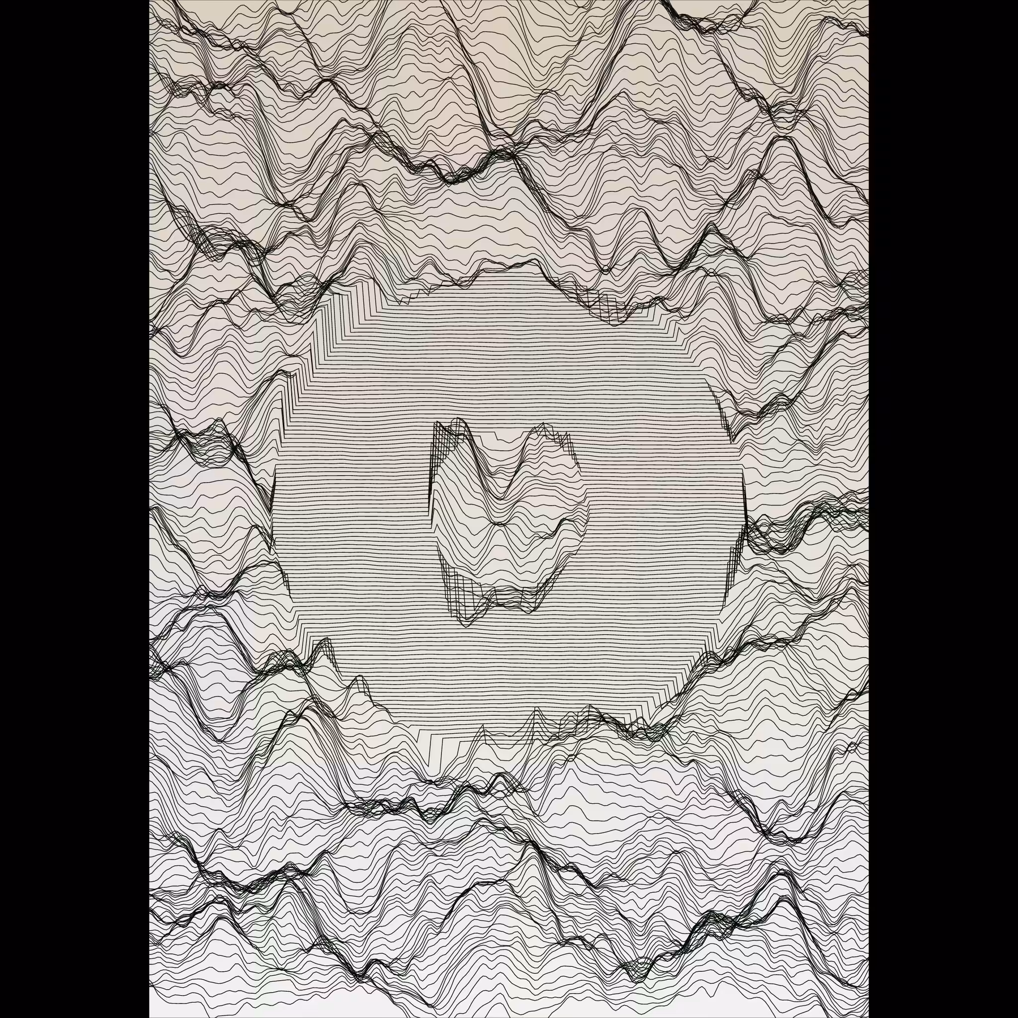 Waves Circle (For Plotter) #39