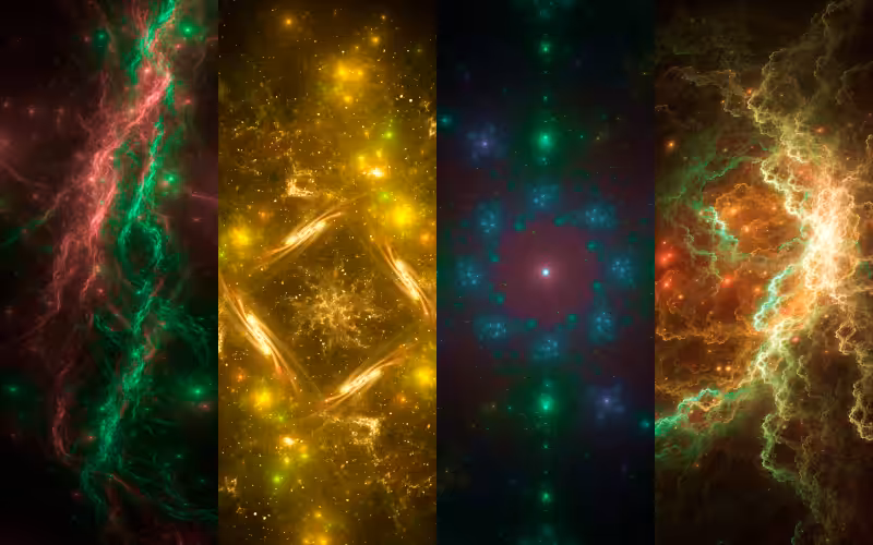 Cosmic Fractal Dream #17