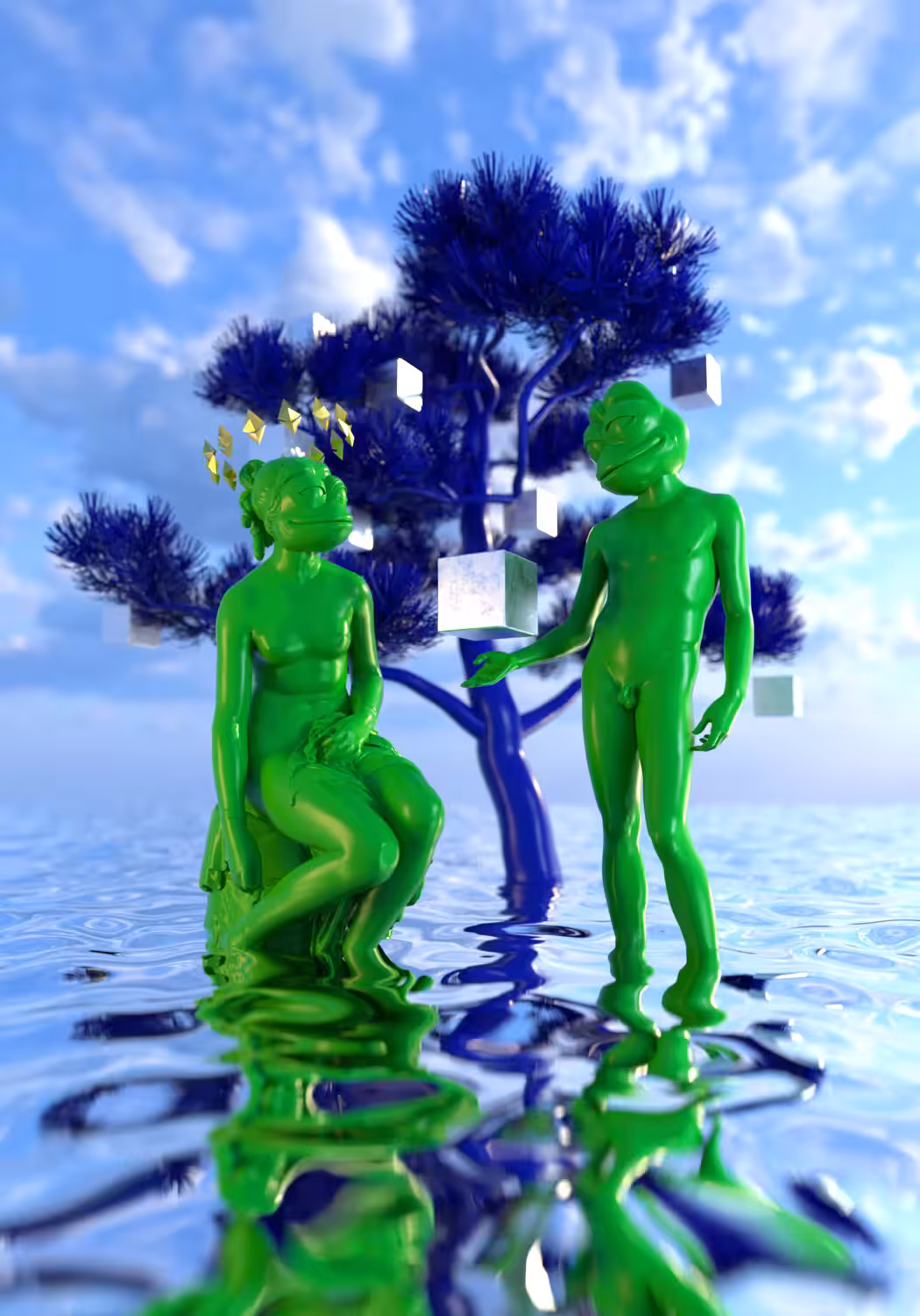 Adam and Eve 🐸
